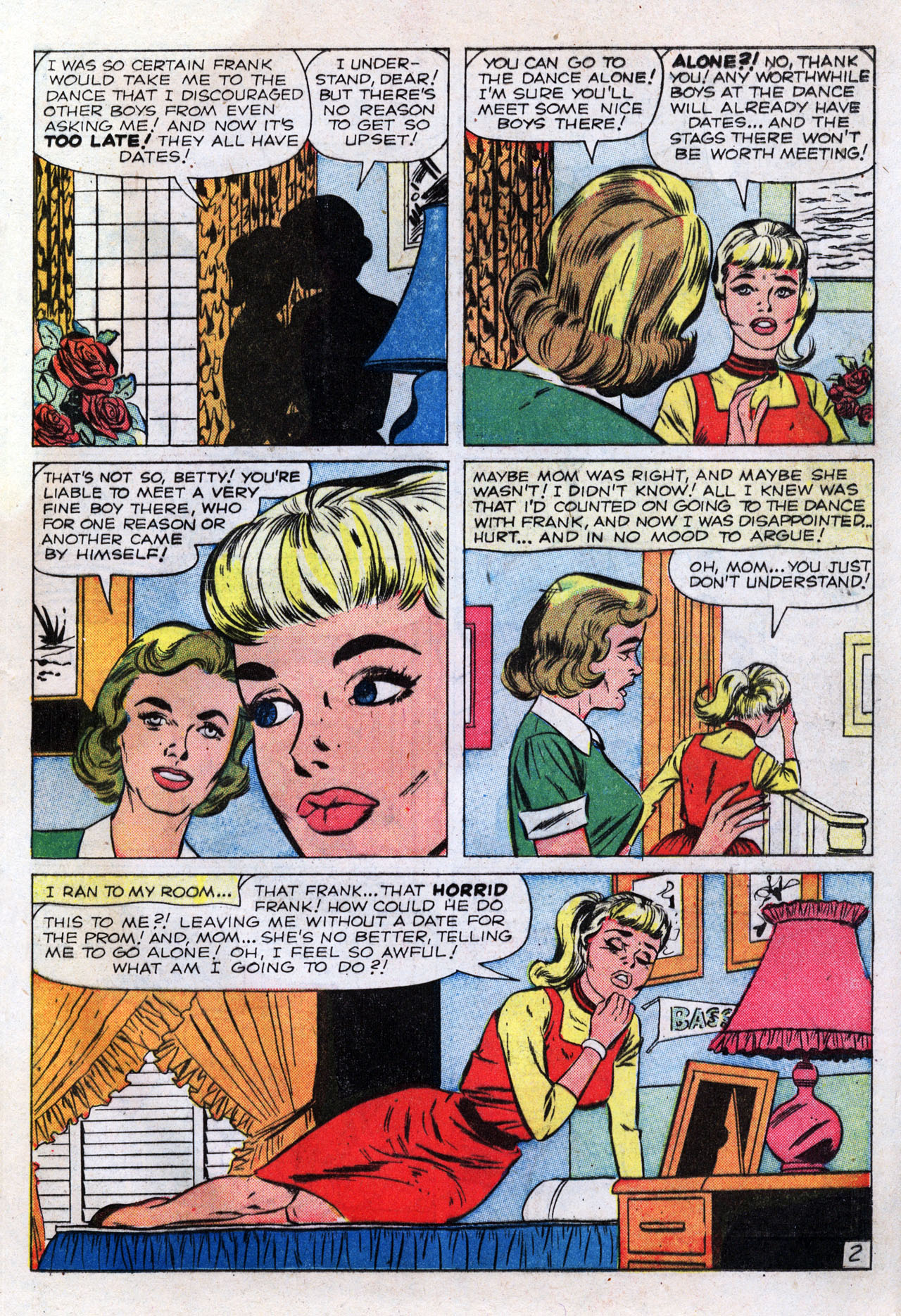 Read online Love Romances comic -  Issue #89 - 21