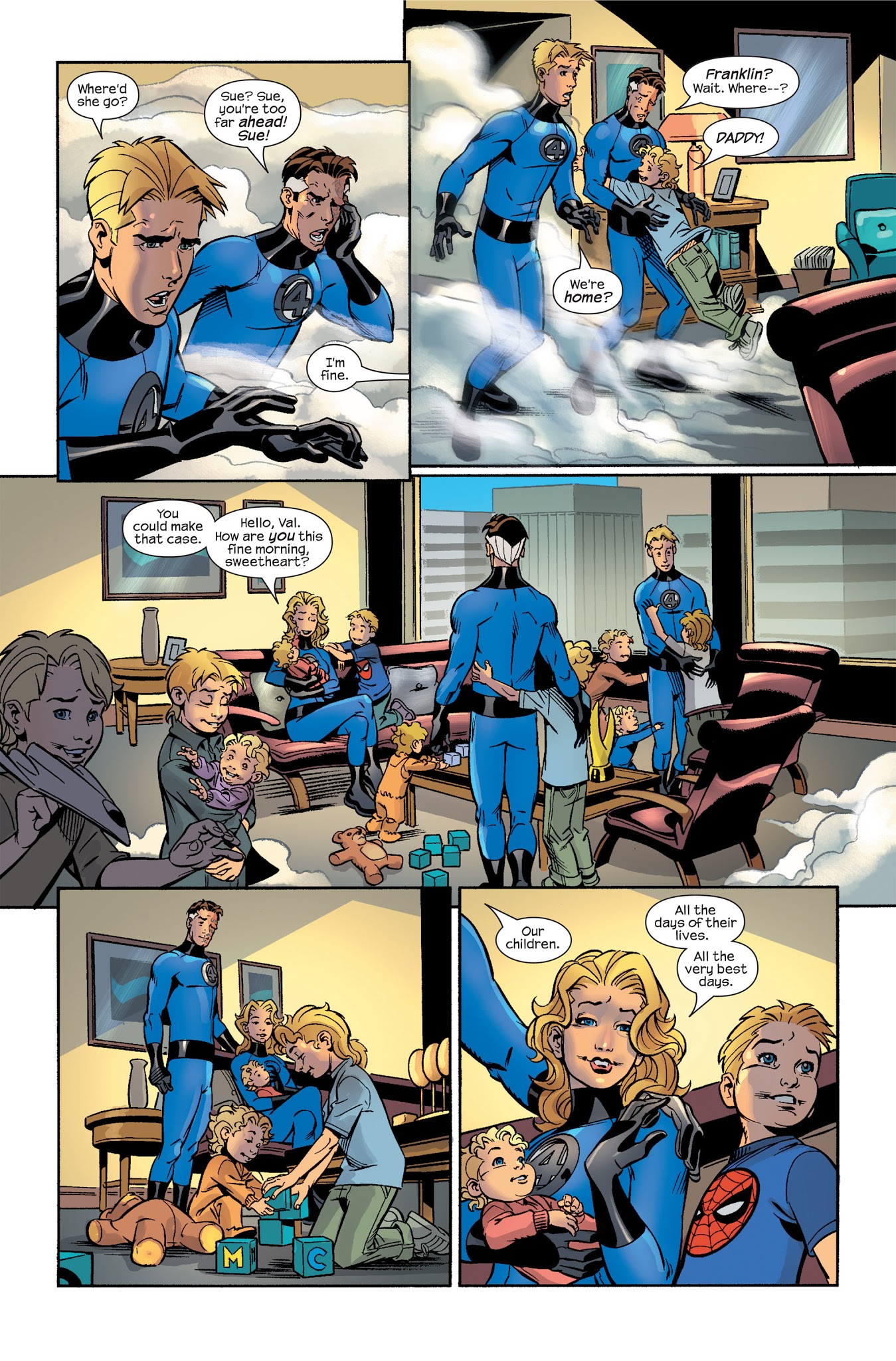 Read online Fantastic Four by Waid & Wieringo Ultimate Collection comic -  Issue # TPB 3 - 172