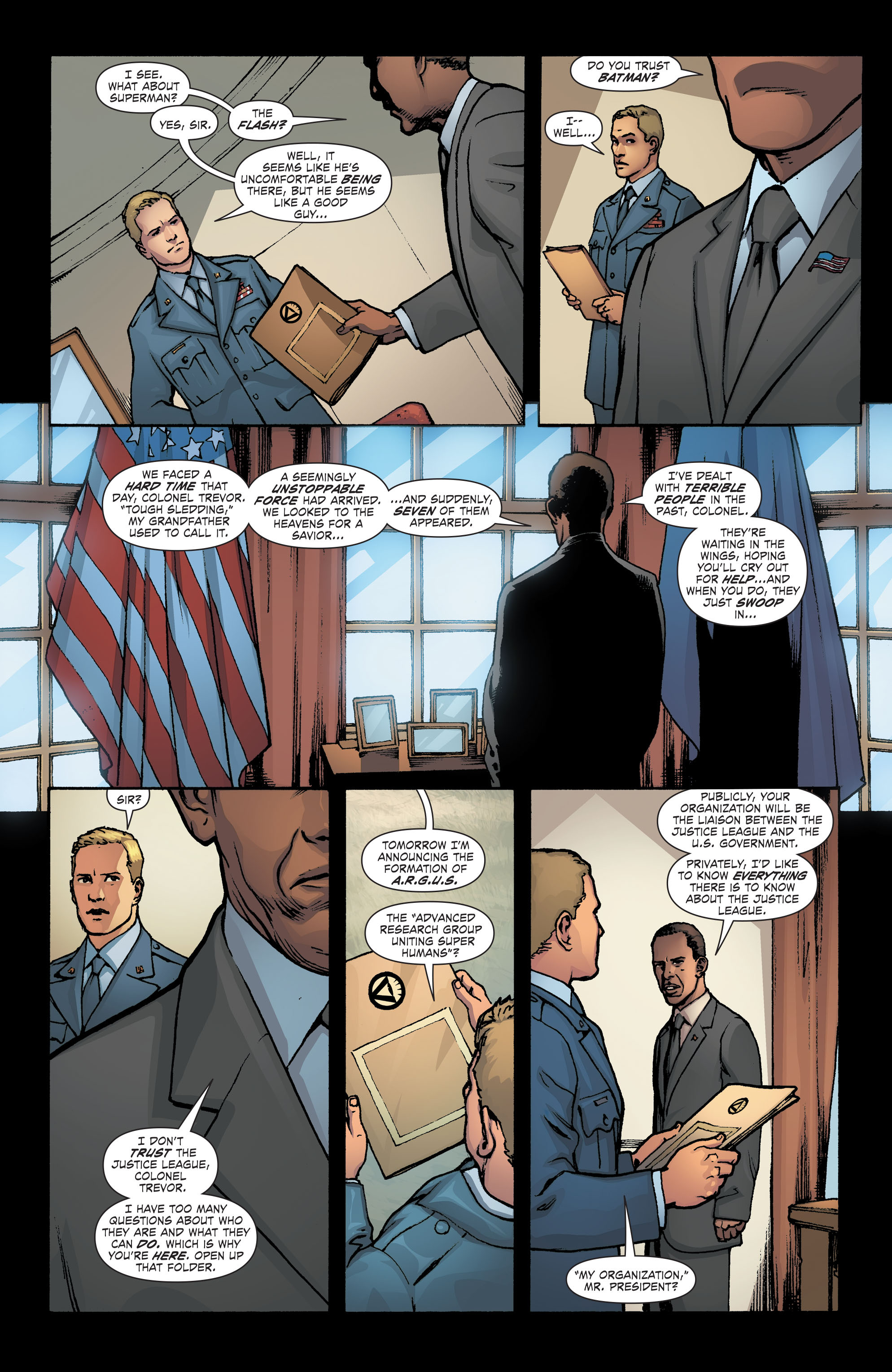 Read online Forever Evil: A.R.G.U.S. comic -  Issue #1 - 14