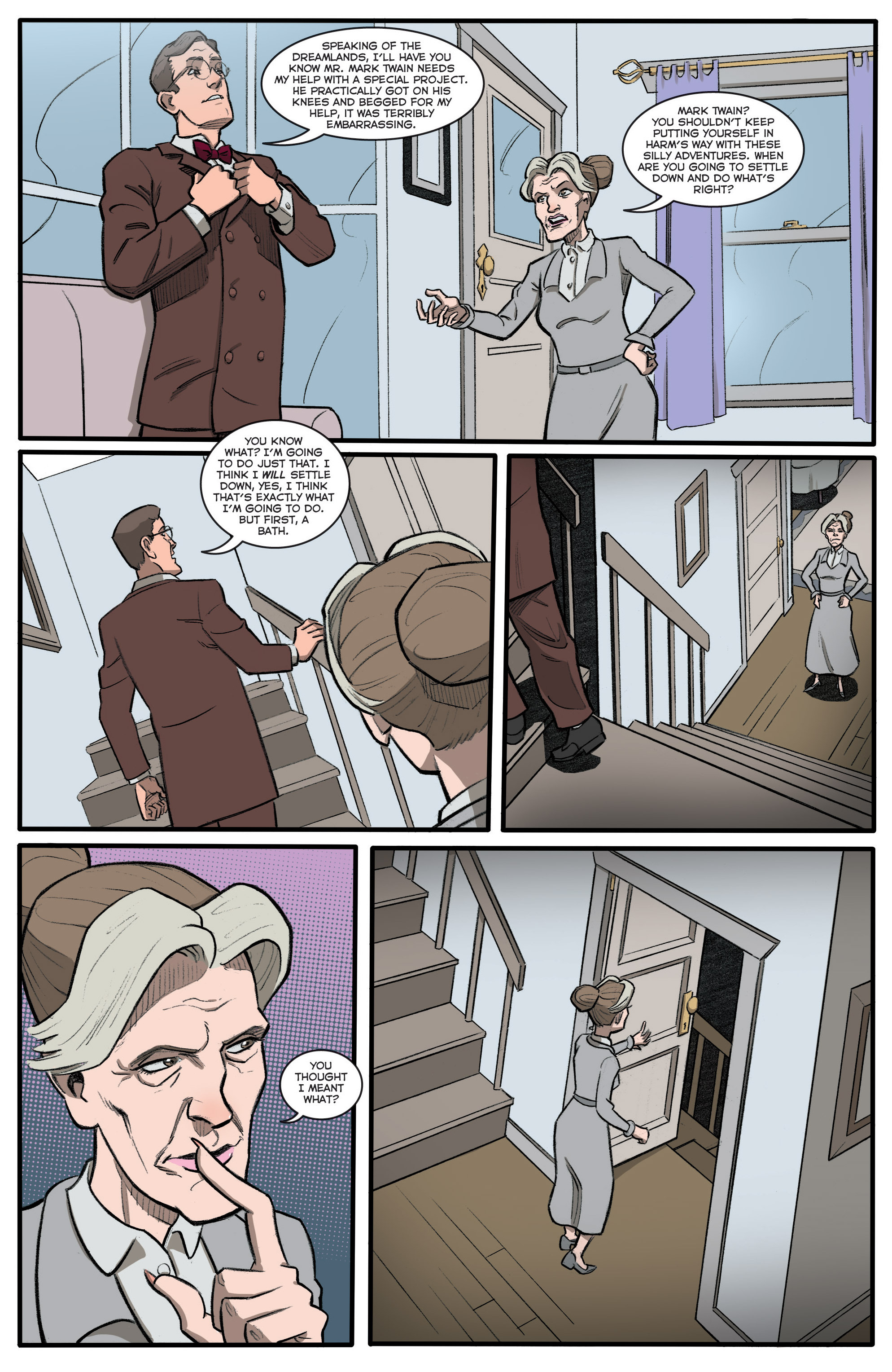 Read online Herald: Lovecraft and Tesla comic -  Issue #7 - 23