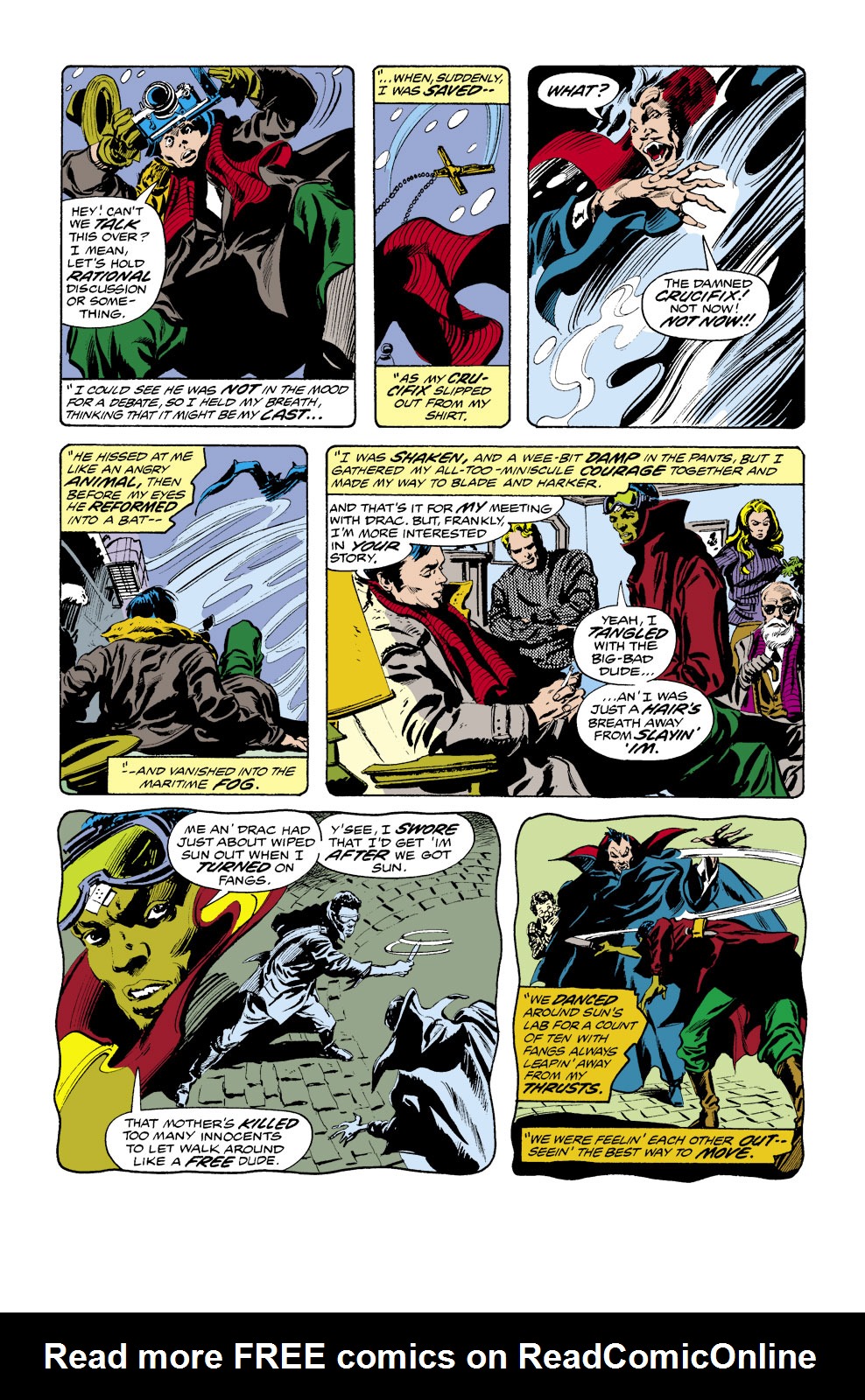 Read online Tomb of Dracula (1972) comic -  Issue #43 - 10