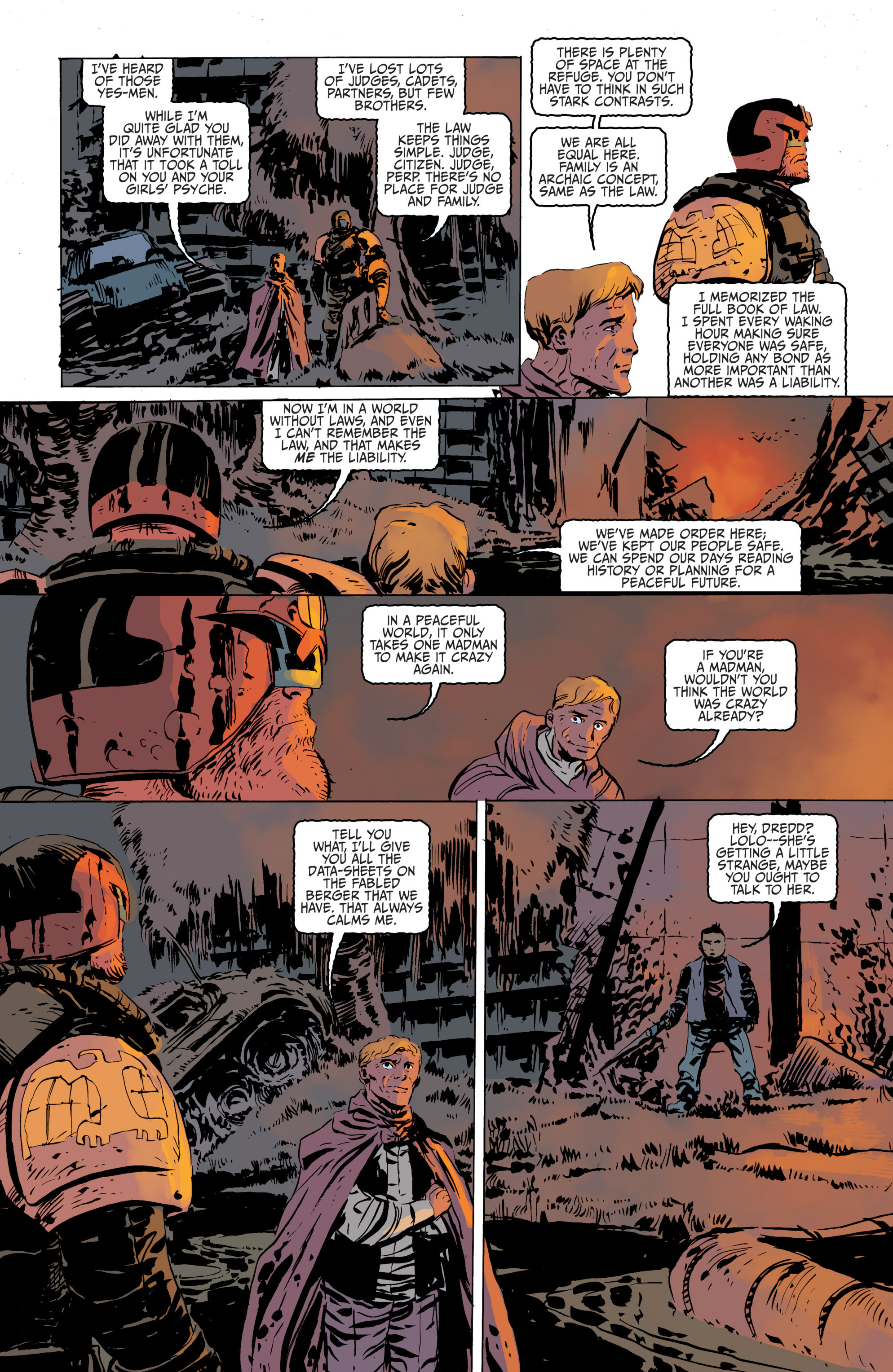 Read online Judge Dredd (2015) comic -  Issue #7 - 21
