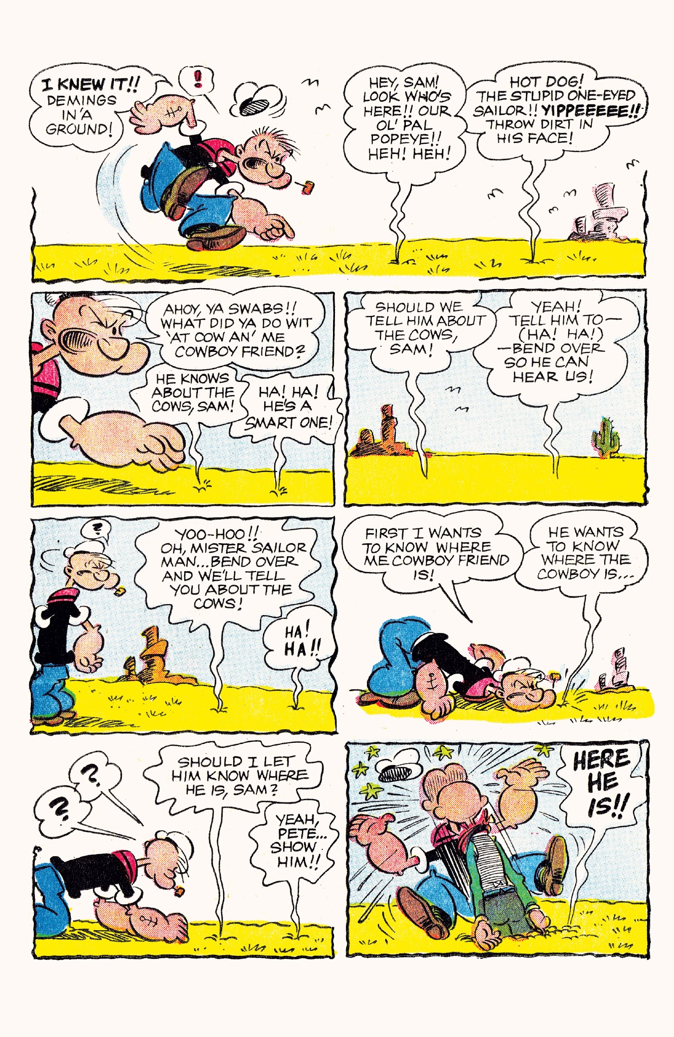 Read online Classic Popeye comic -  Issue #61 - 22