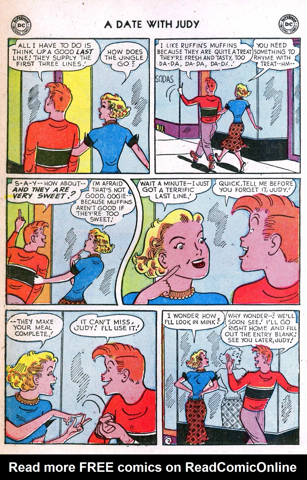 Read online A Date with Judy comic -  Issue #33 - 12