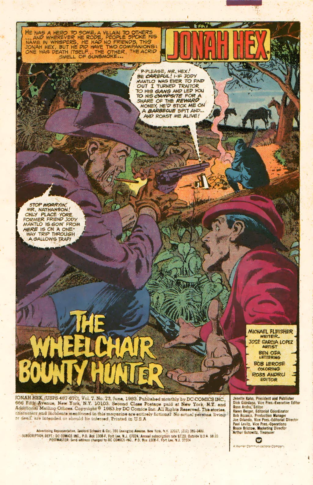 Read online Jonah Hex (1977) comic -  Issue #73 - 3