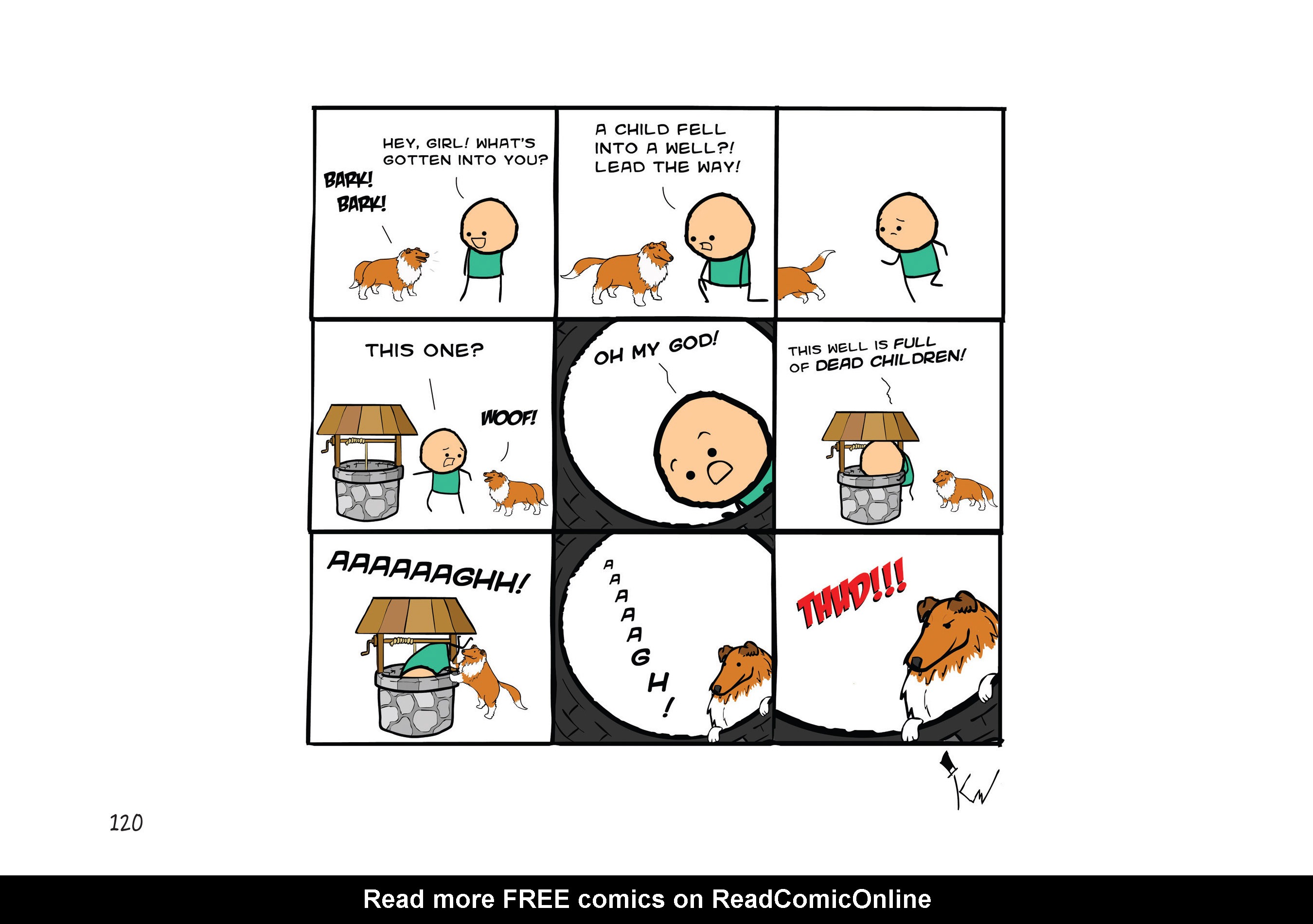 Read online Cyanide & Happiness: Stab Factory comic -  Issue # TPB - 120
