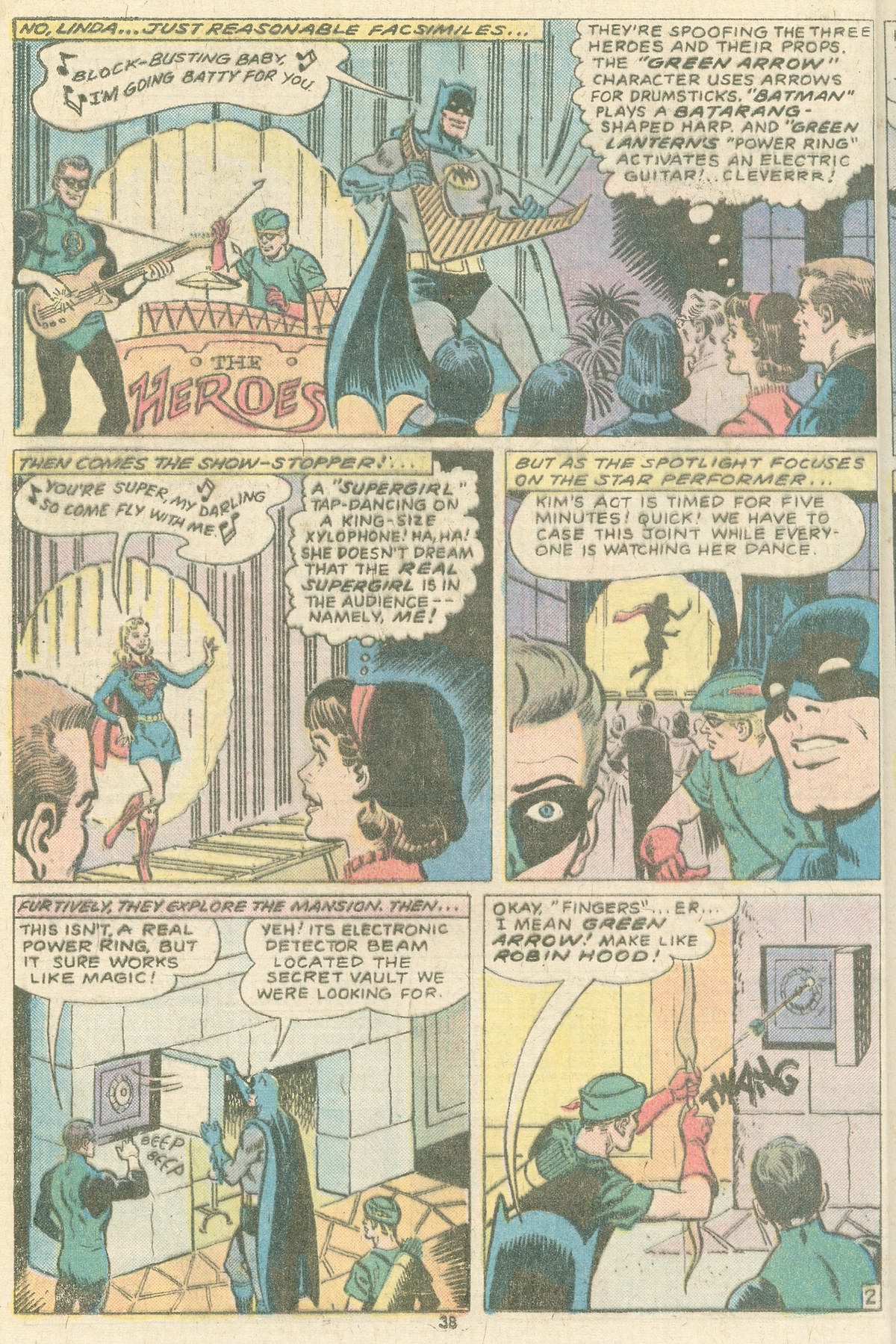 Read online The Superman Family comic -  Issue #169 - 38