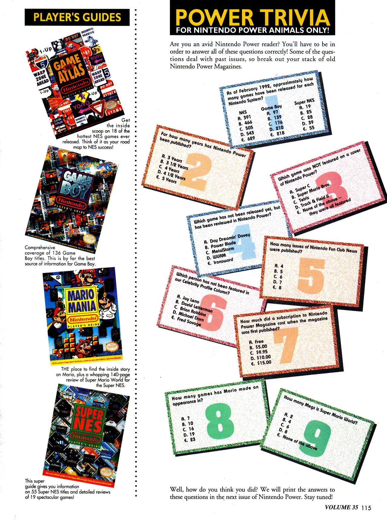 Read online Nintendo Power comic -  Issue #35 - 124