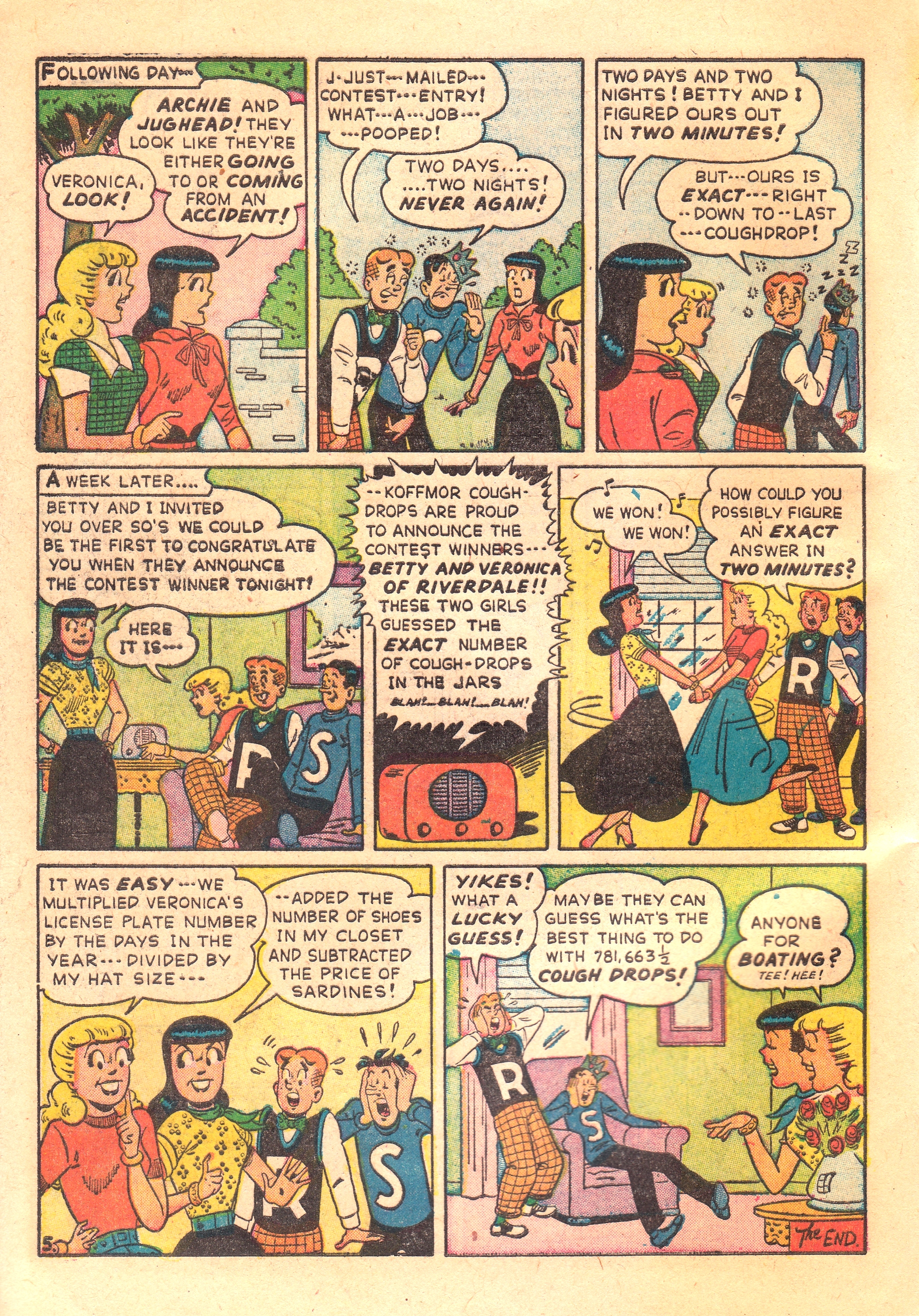 Read online Archie's Pals 'N' Gals (1952) comic -  Issue #4 - 86