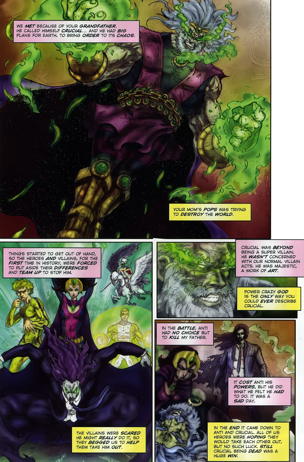 Read online Necessary Evil comic -  Issue #9 - 12