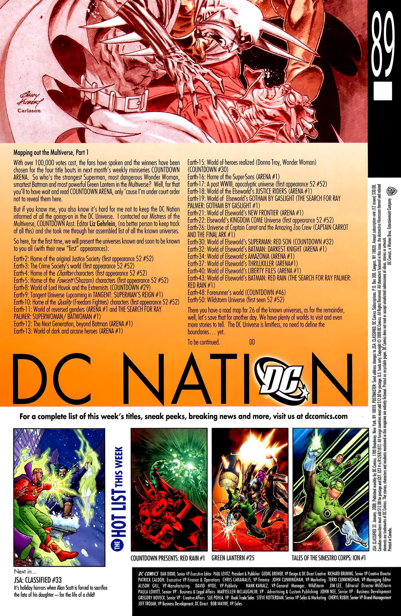 Read online JSA: Classified comic -  Issue #32 - 24