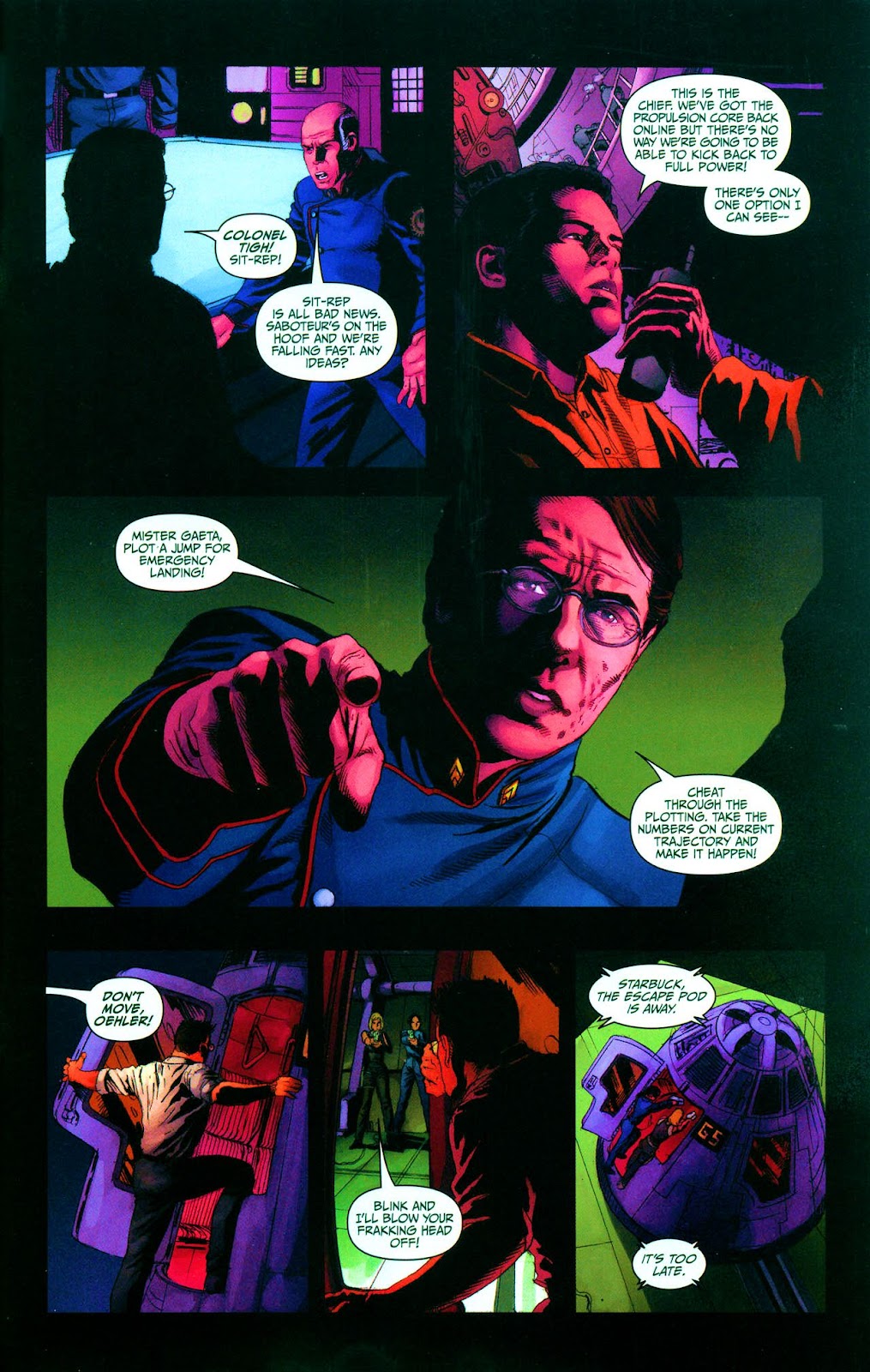 Battlestar Galactica: Season Zero issue 9 - Page 21