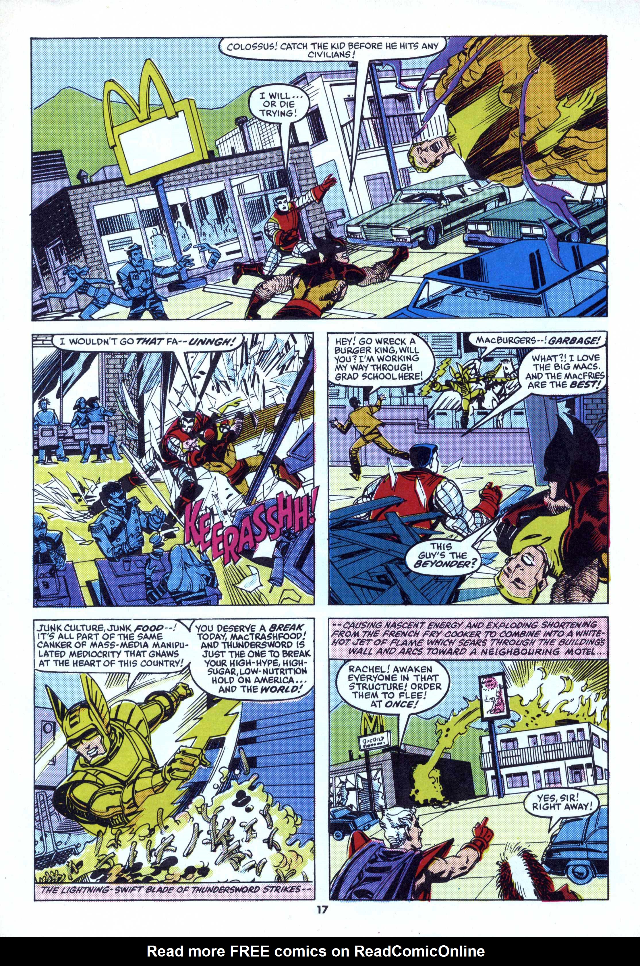 Read online Secret Wars (1985) comic -  Issue #32 - 17