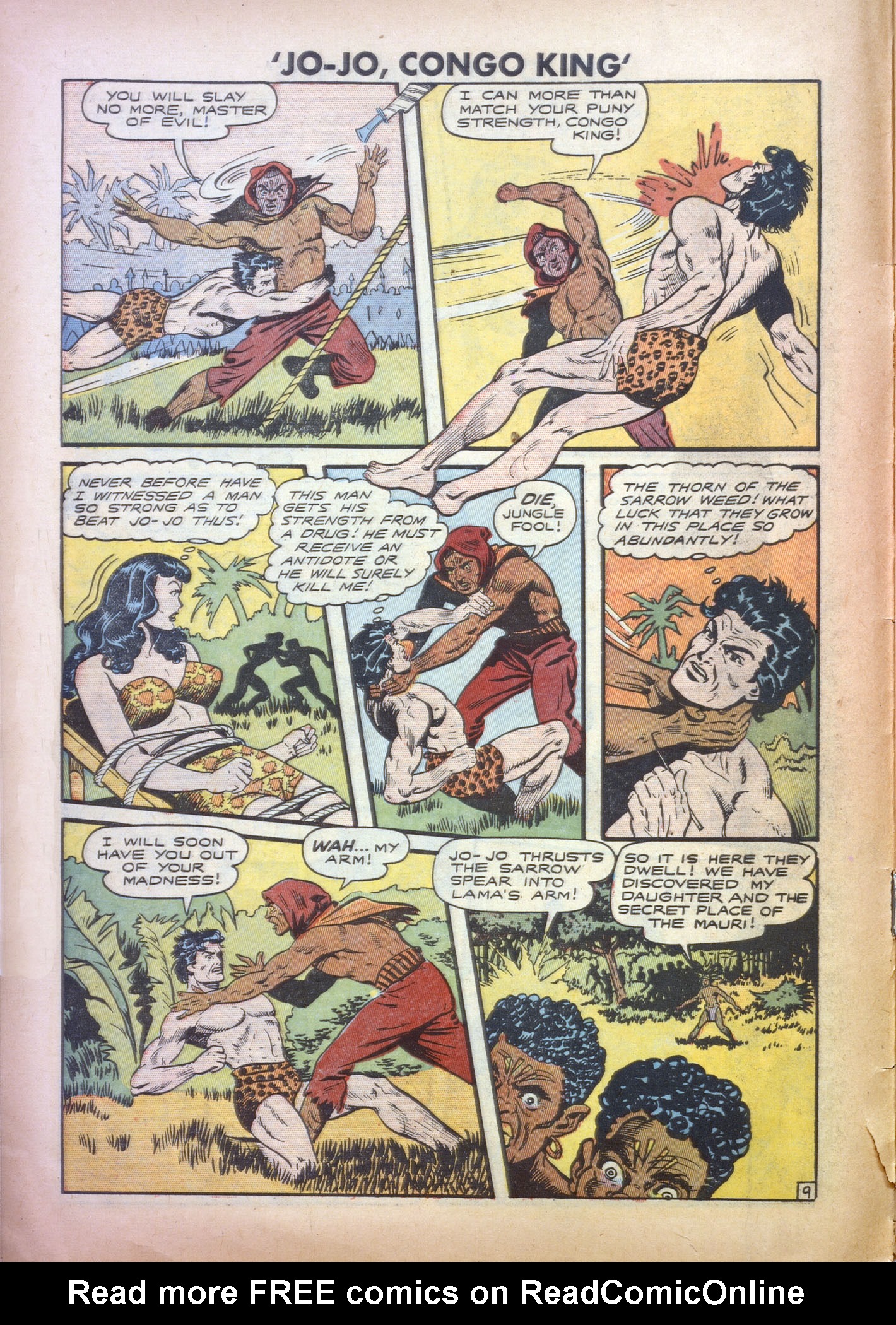 Read online Jo-Jo Congo King comic -  Issue #20 - 10
