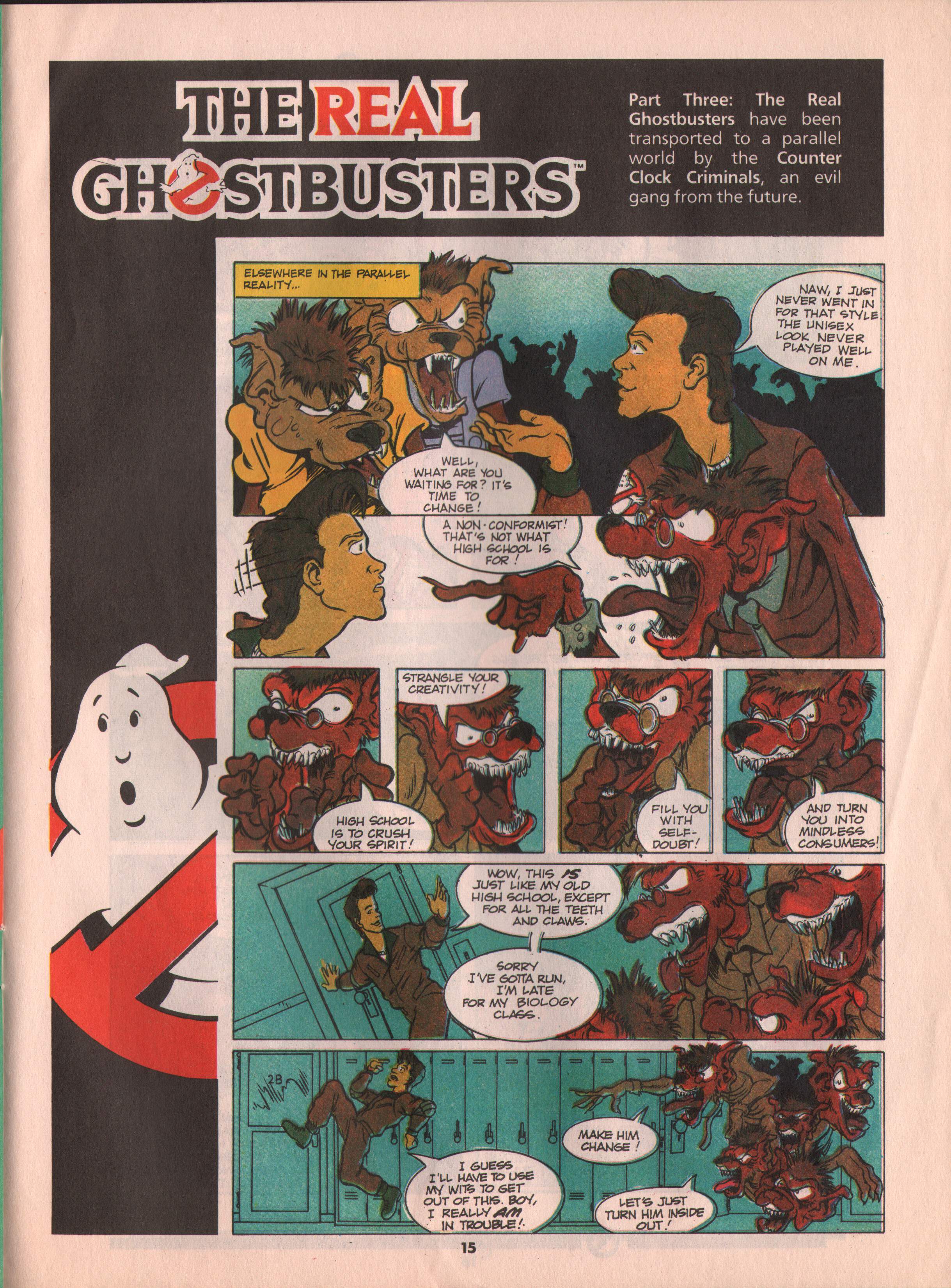 Read online The Real Ghostbusters comic -  Issue #157 - 7