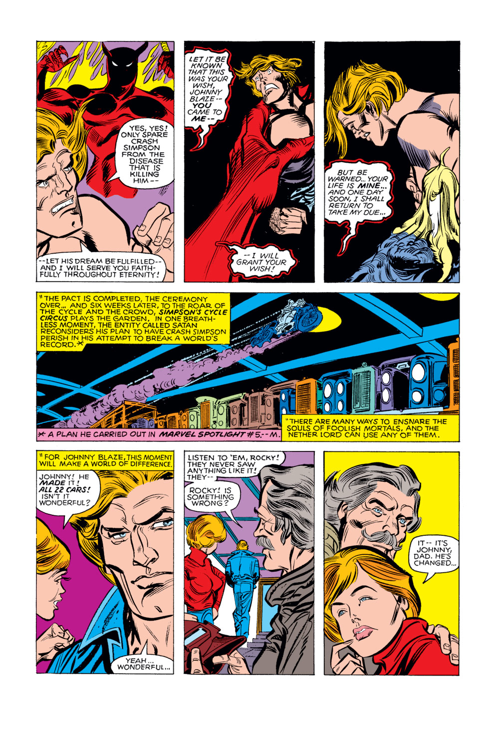 Read online What If? (1977) comic -  Issue #17 - Ghost Rider, Spider-Woman and Captain Marvel were villains - 6