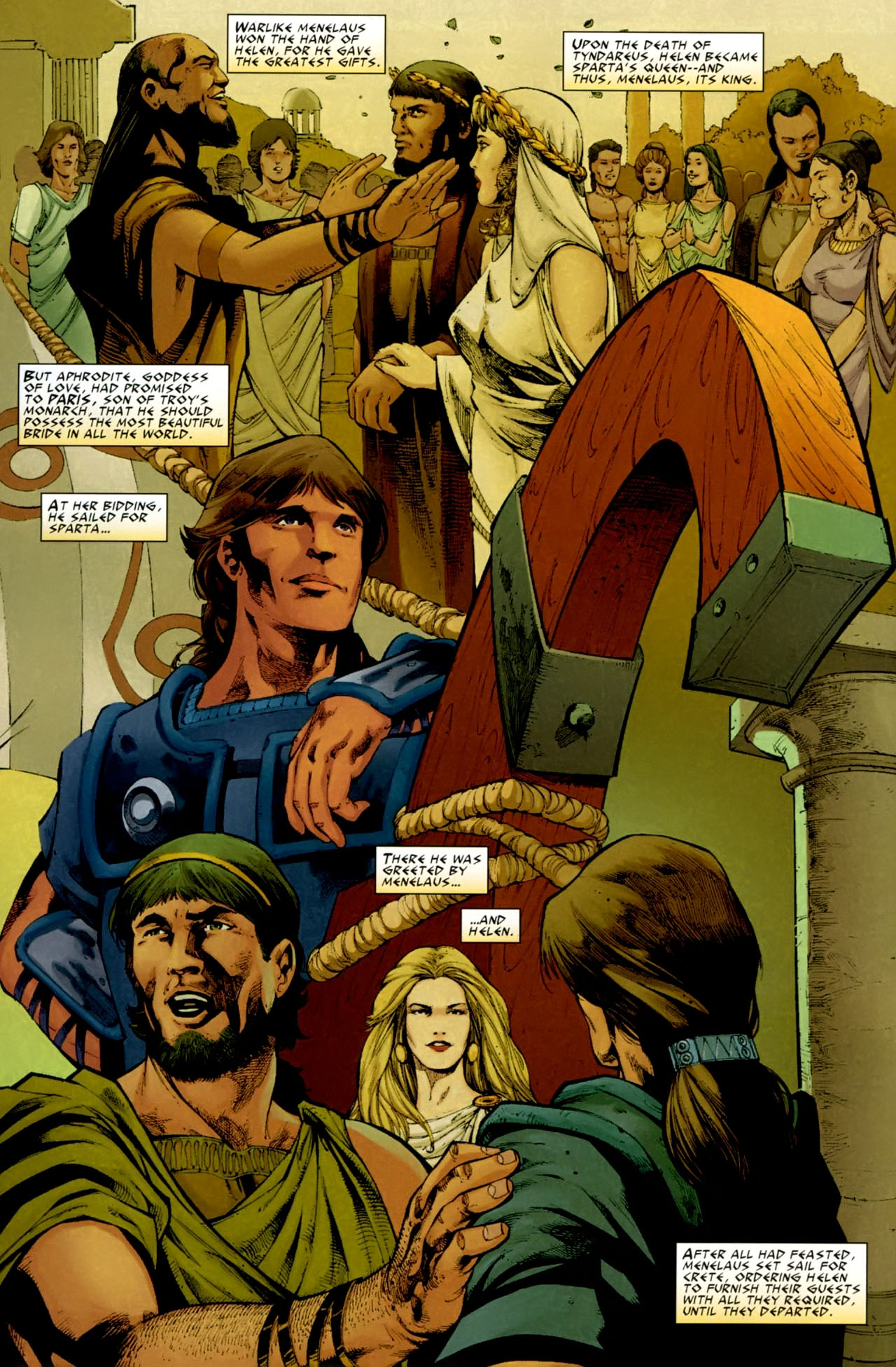 Read online The Iliad comic -  Issue #1 - 5