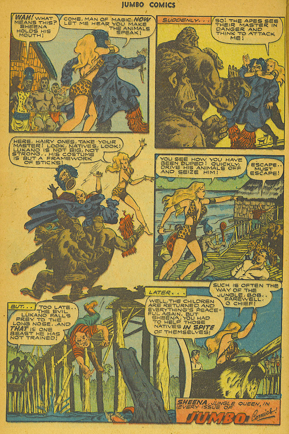 Read online Jumbo Comics comic -  Issue #78 - 14