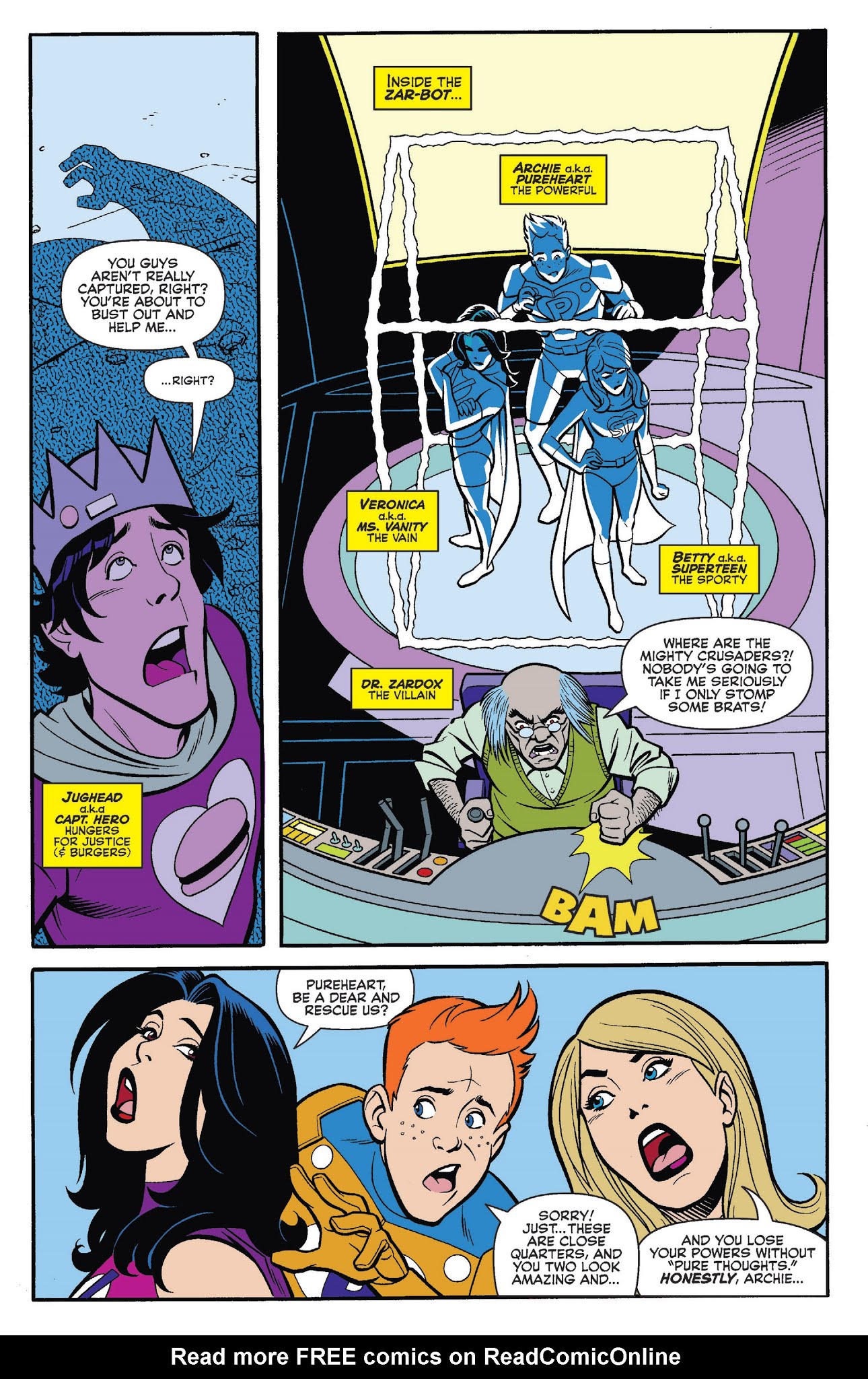 Read online Archie's Superteens Versus Crusaders comic -  Issue #2 - 5
