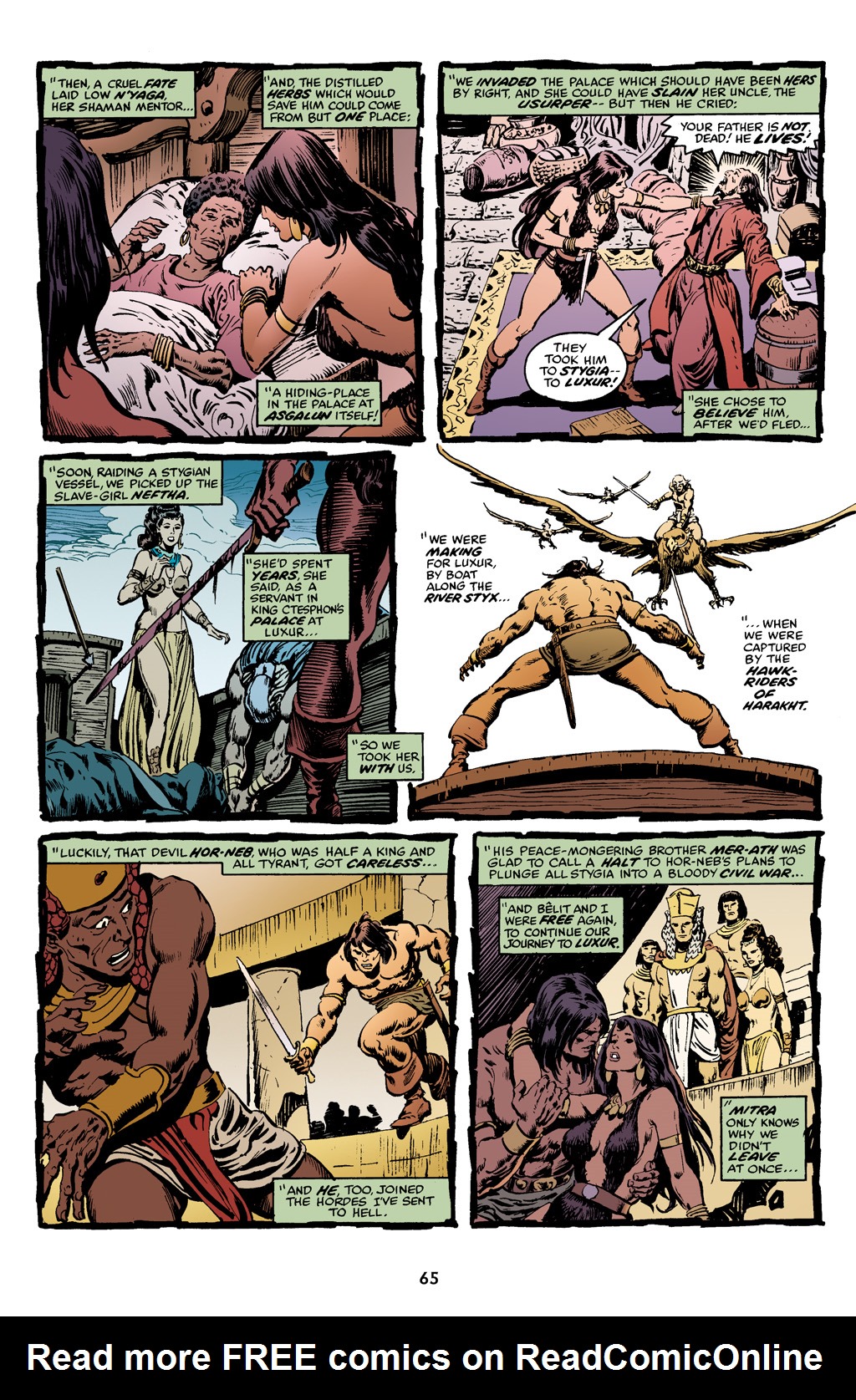 Read online The Chronicles of Conan comic -  Issue # TPB 11 (Part 1) - 66