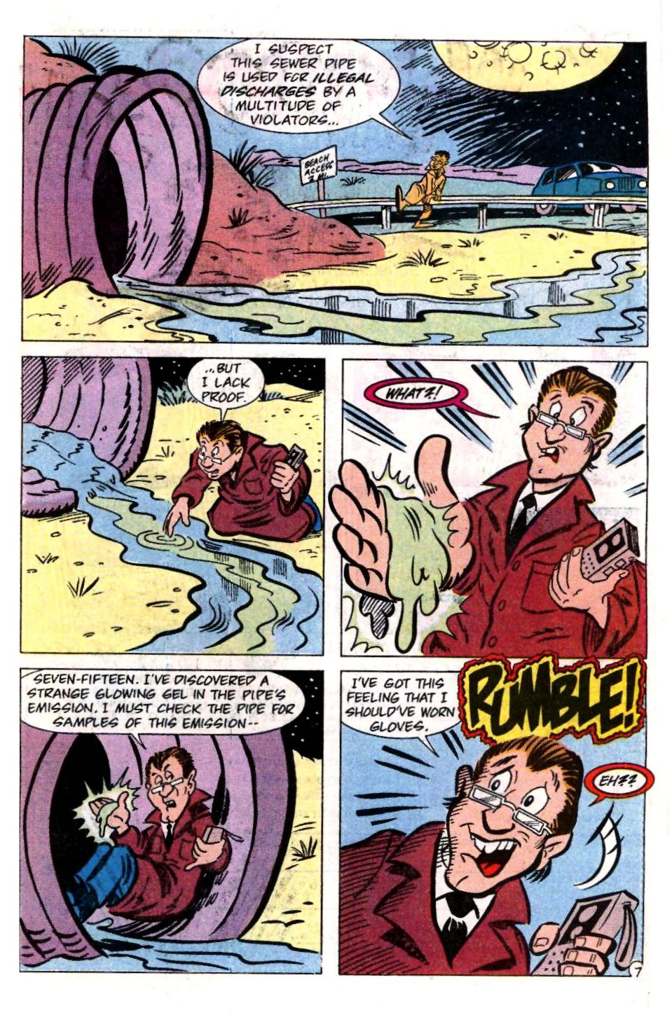 Read online Teenage Mutant Ninja Turtles Adventures (1989) comic -  Issue #5 - 8