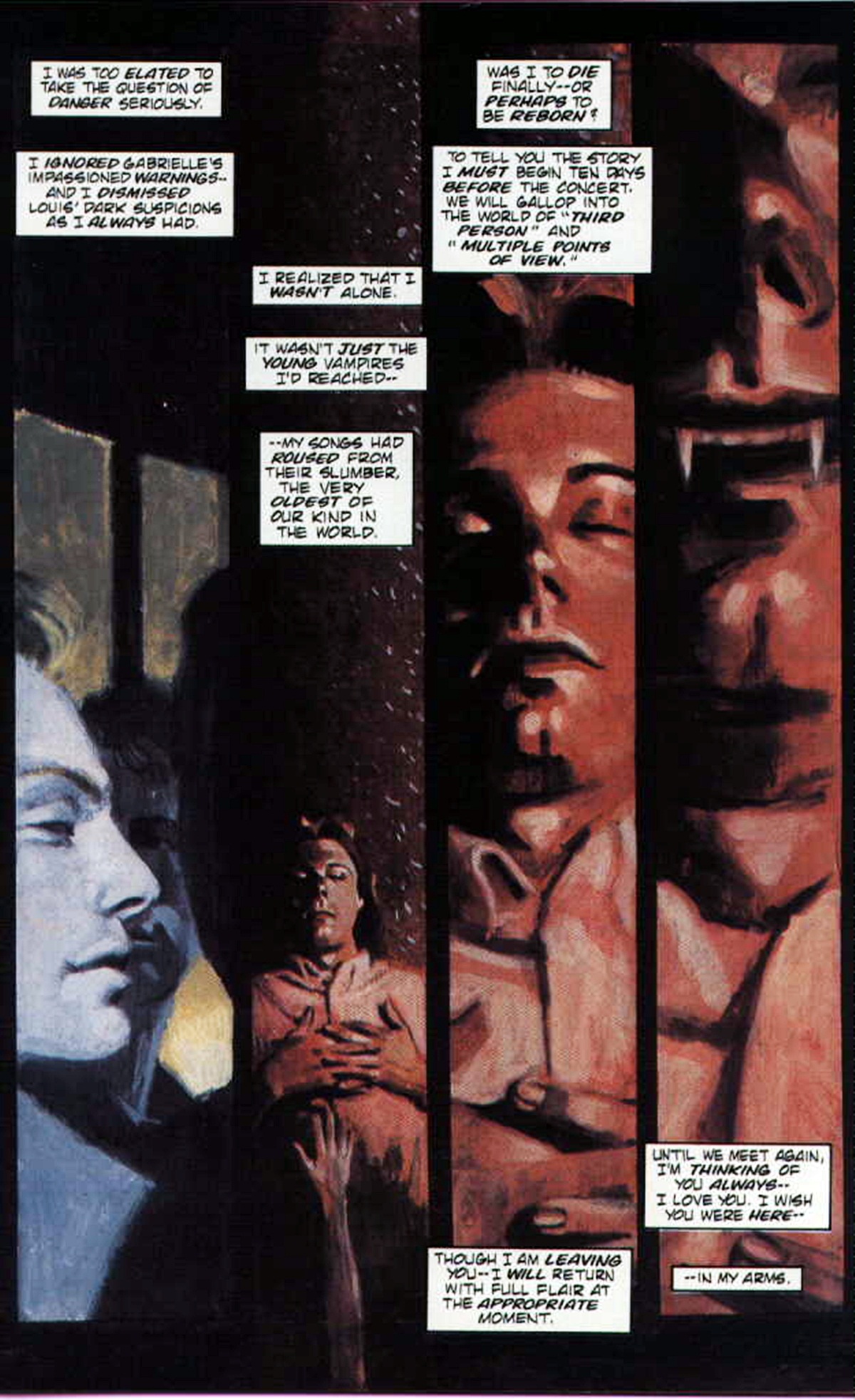 Read online Anne Rice's Queen of the Damned comic -  Issue #1 - 4