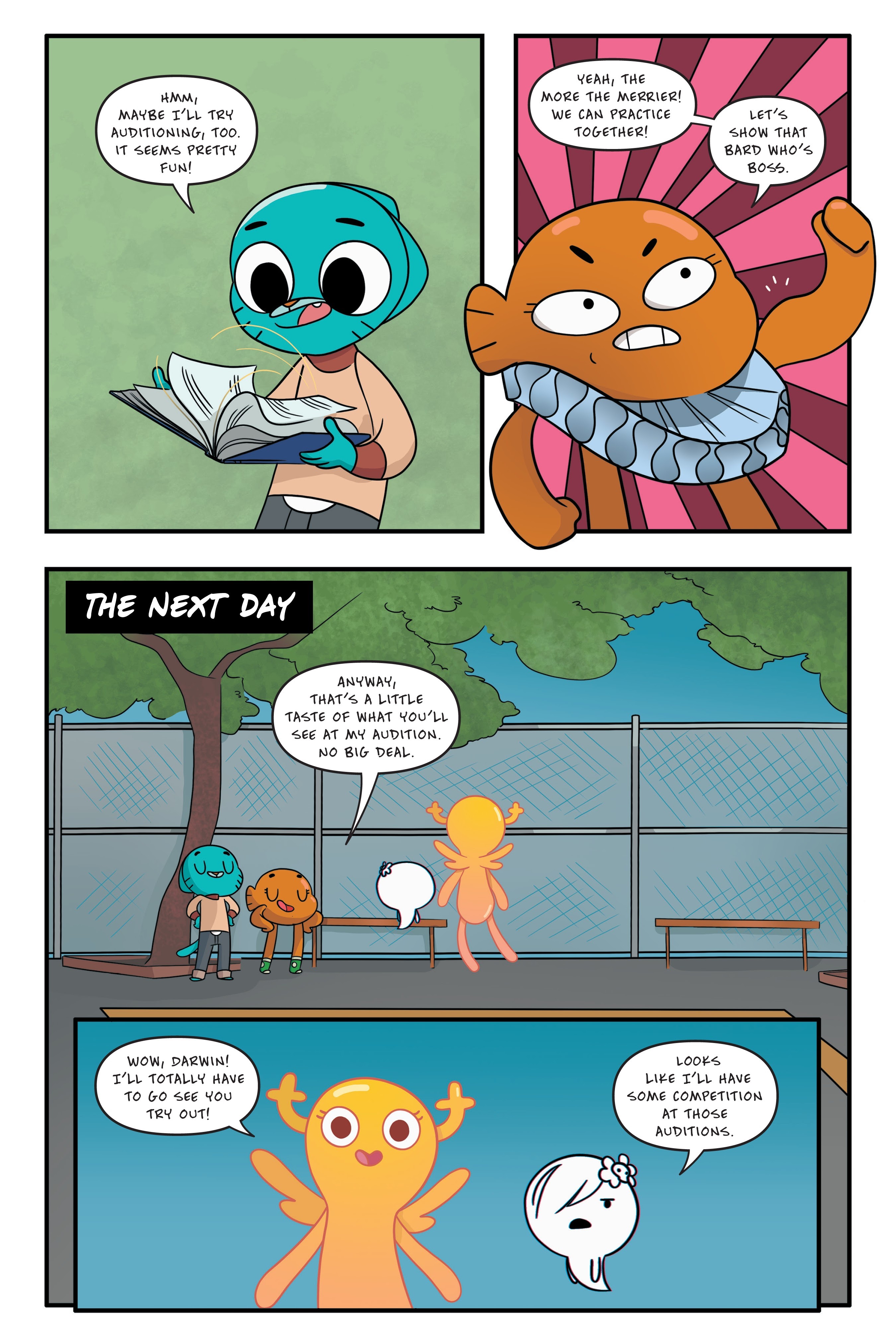 Read online The Amazing World of Gumball: Midsummer Nightmare comic -  Issue # TPB - 17