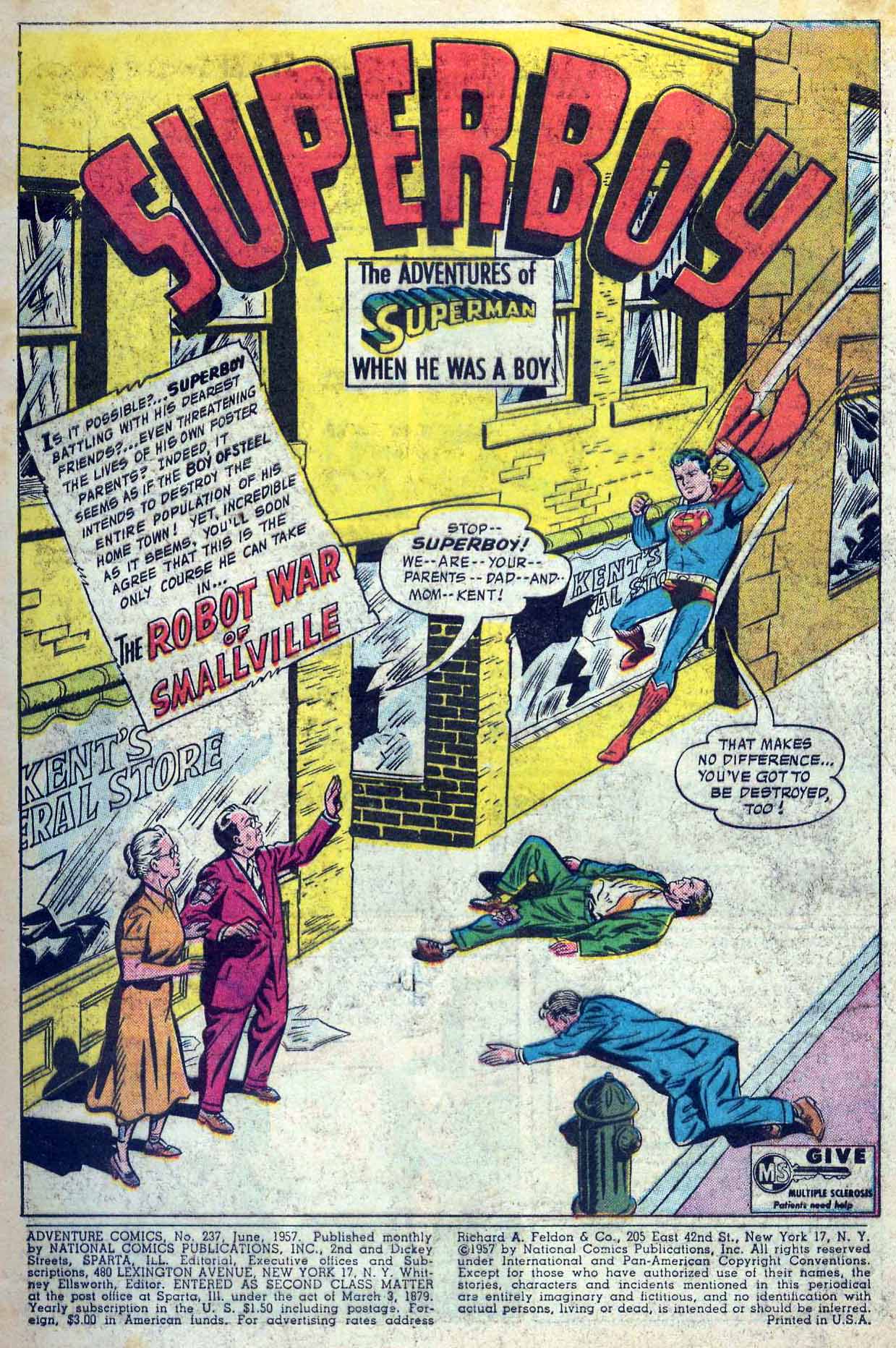 Read online Adventure Comics (1938) comic -  Issue #237 - 3