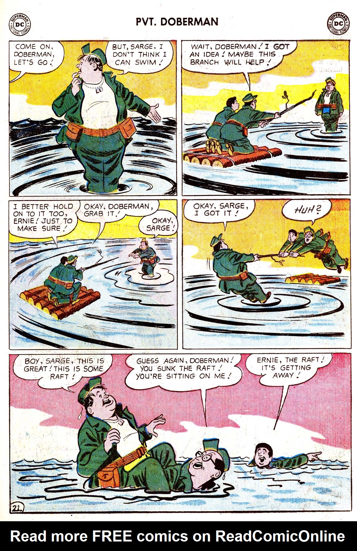 Read online Sgt. Bilko's Pvt. Doberman comic -  Issue #8 - 27