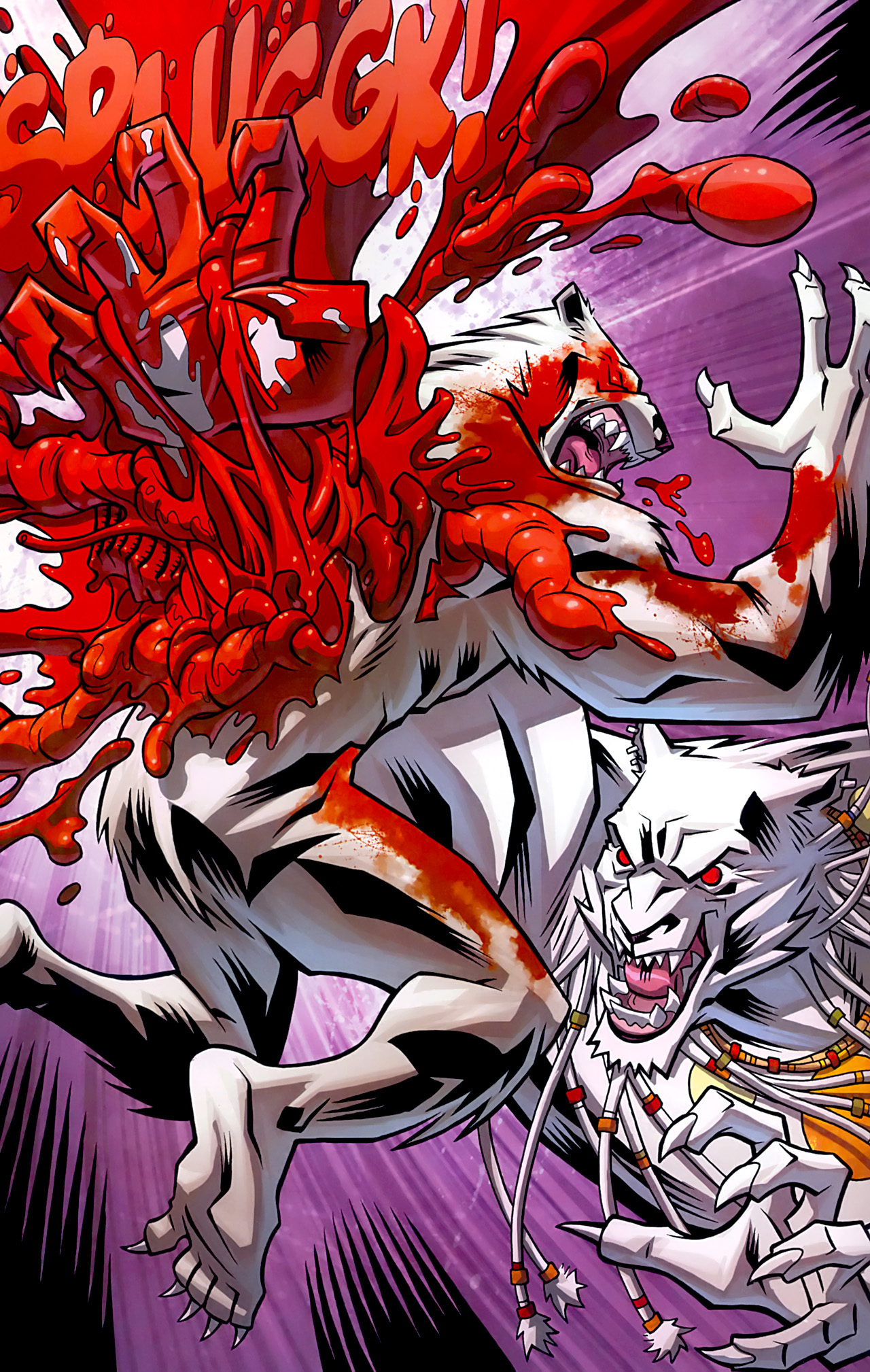 Read online The Astounding Wolf-Man comic -  Issue #9 - 21