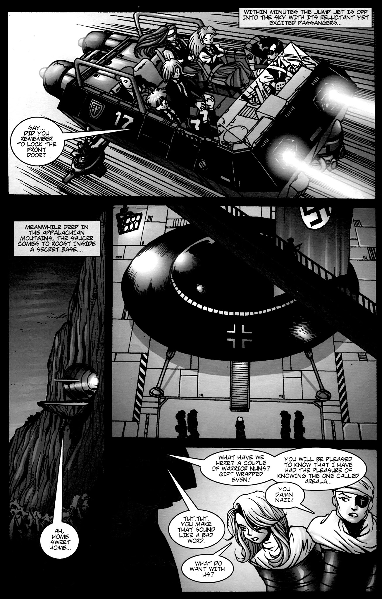 Read online Warrior Nun Areala (1999) comic -  Issue #18 - 24