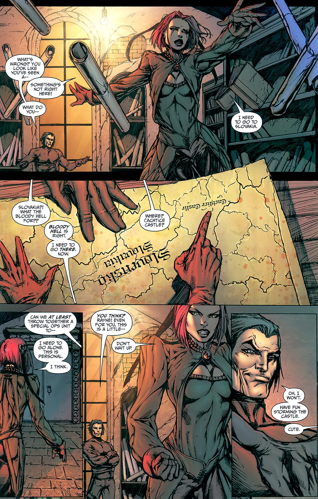 Read online BloodRayne: Revenge of the Butcheress comic -  Issue # Full - 5