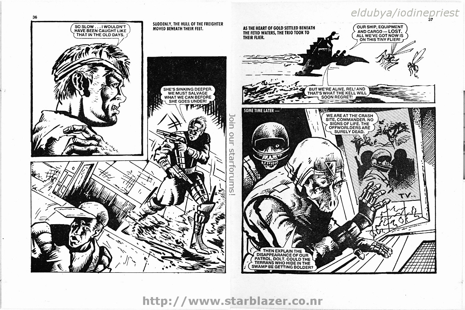 Read online Starblazer comic -  Issue #242 - 20