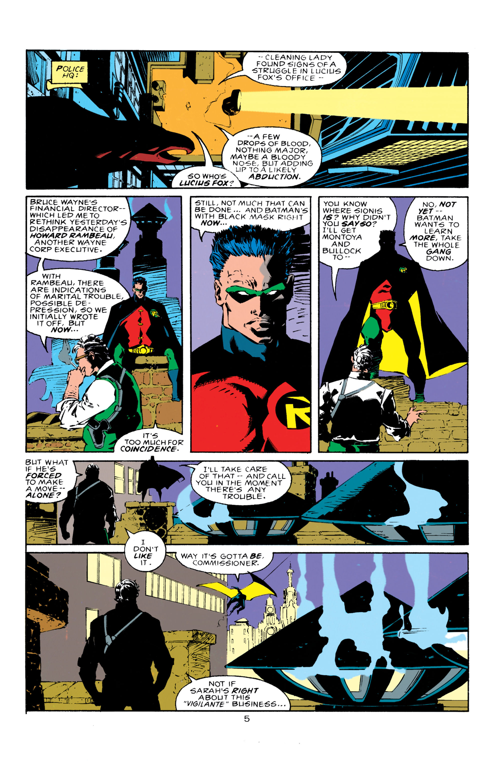 Read online Batman (1940) comic -  Issue #485 - 6