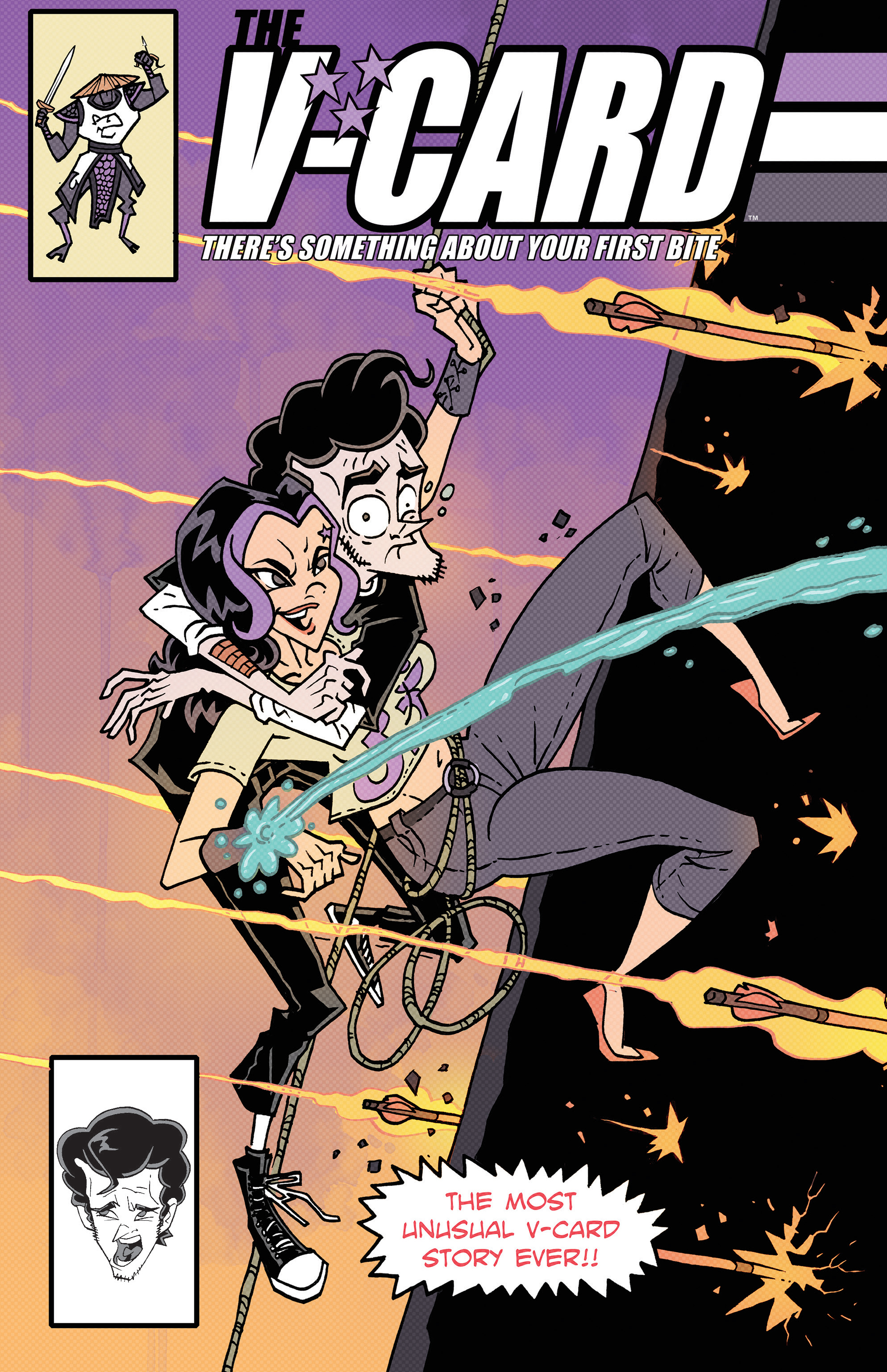 Read online The V-Card comic -  Issue #3 - 1
