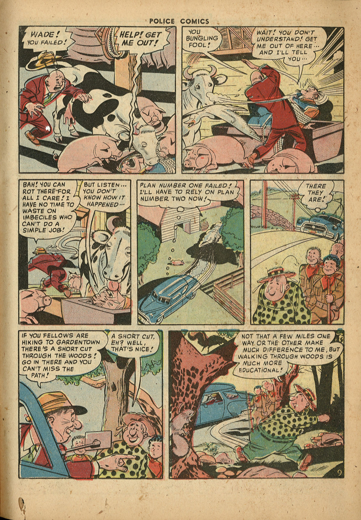 Read online Police Comics comic -  Issue #91 - 11