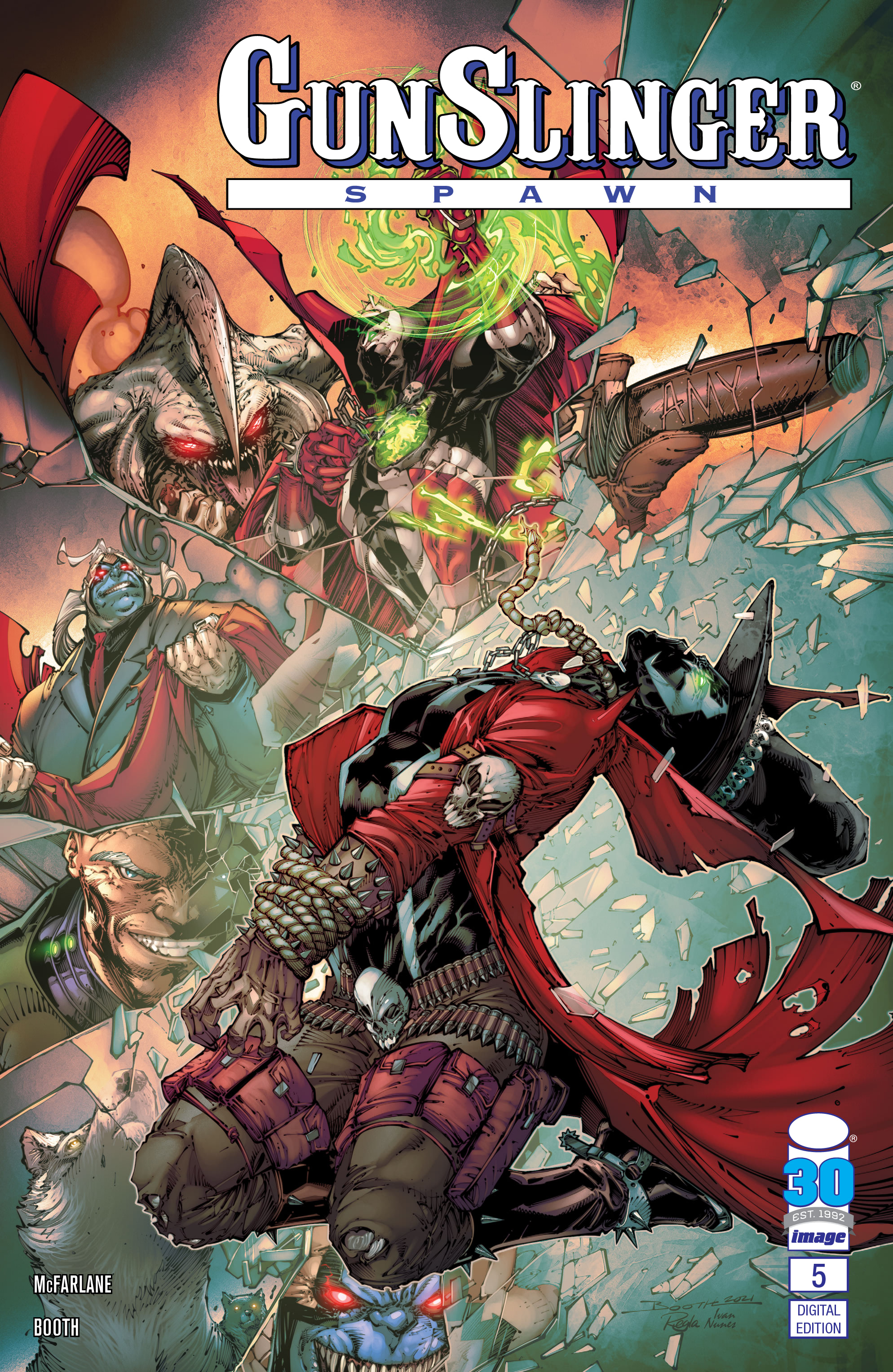 Read online Gunslinger Spawn comic -  Issue #5 - 1