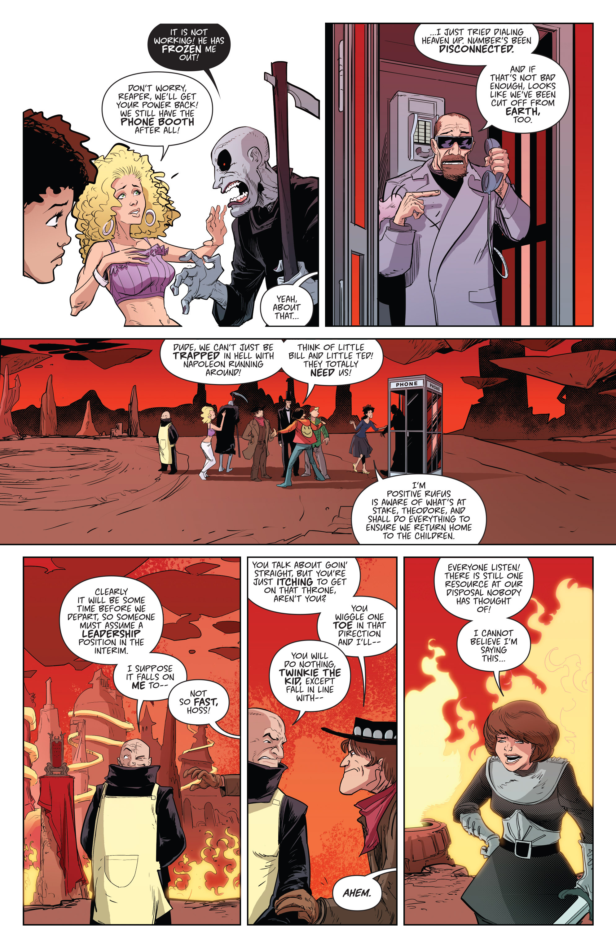 Read online Bill & Ted Go to Hell comic -  Issue #3 - 5