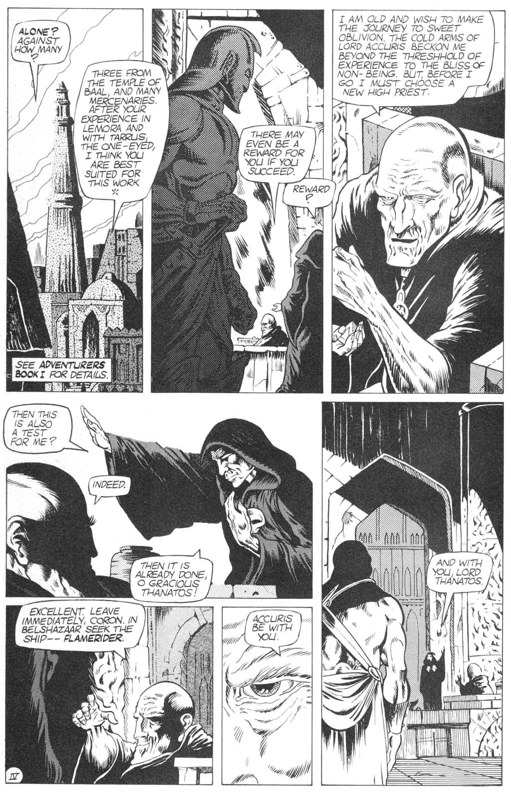 Read online Adventurers (1988) comic -  Issue #1 - 5