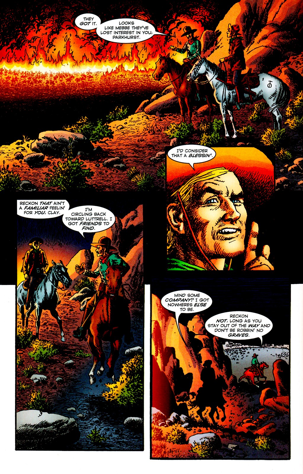 Read online Desperadoes: Quiet Of The Grave comic -  Issue #5 - 7