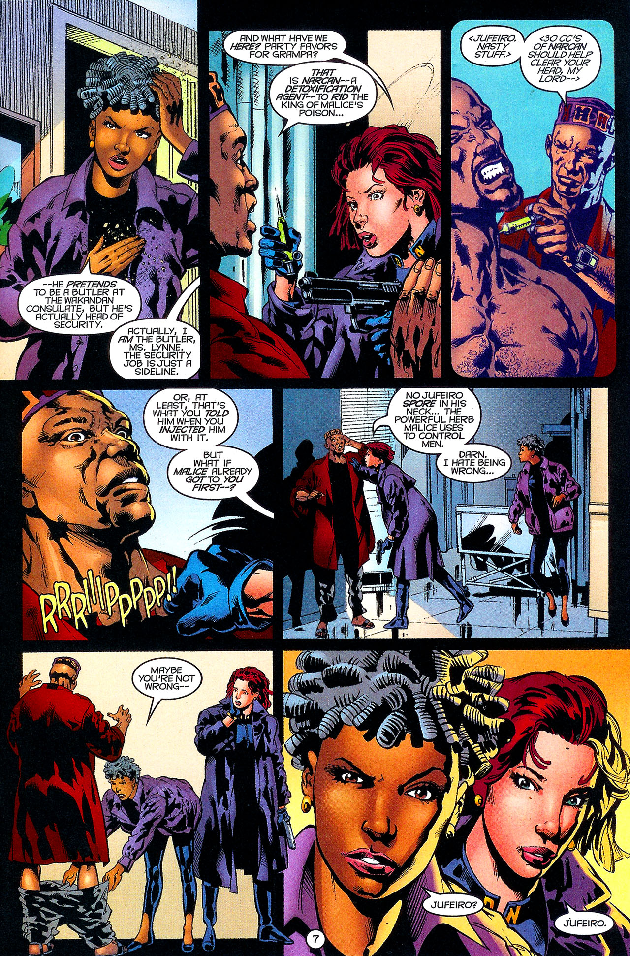 Read online Black Panther (1998) comic -  Issue #33 - 8