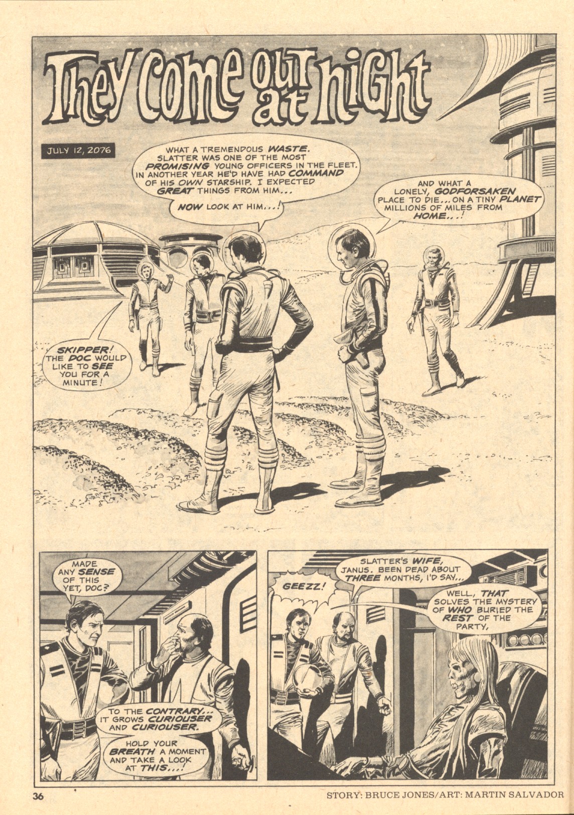 Read online Creepy (1964) comic -  Issue #87 - 36