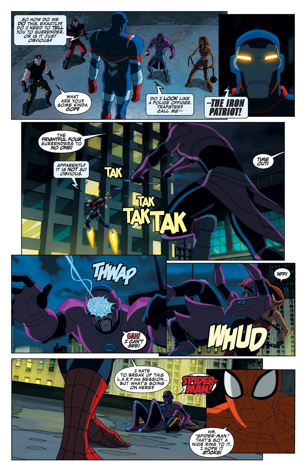 Marvel Universe Ultimate Spider-Man: Web Warriors issue 10 - Page 4