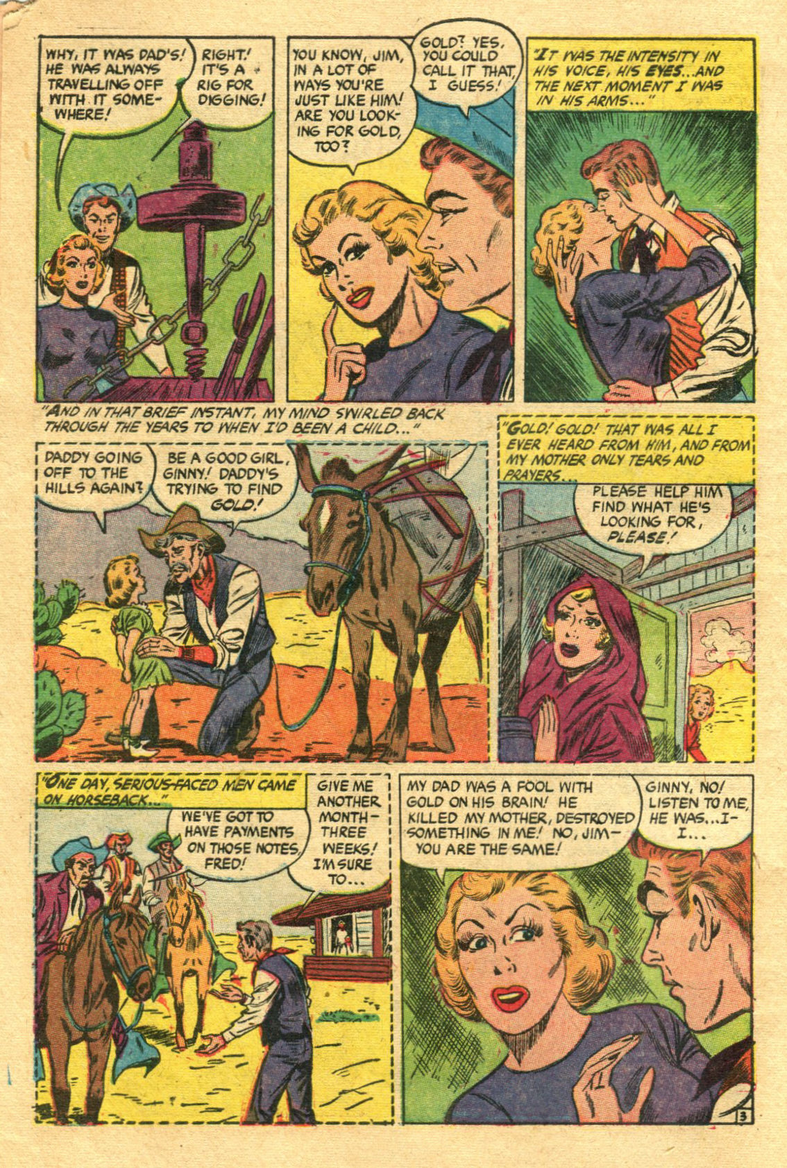 Read online Cowgirl Romances (1950) comic -  Issue #11 - 6