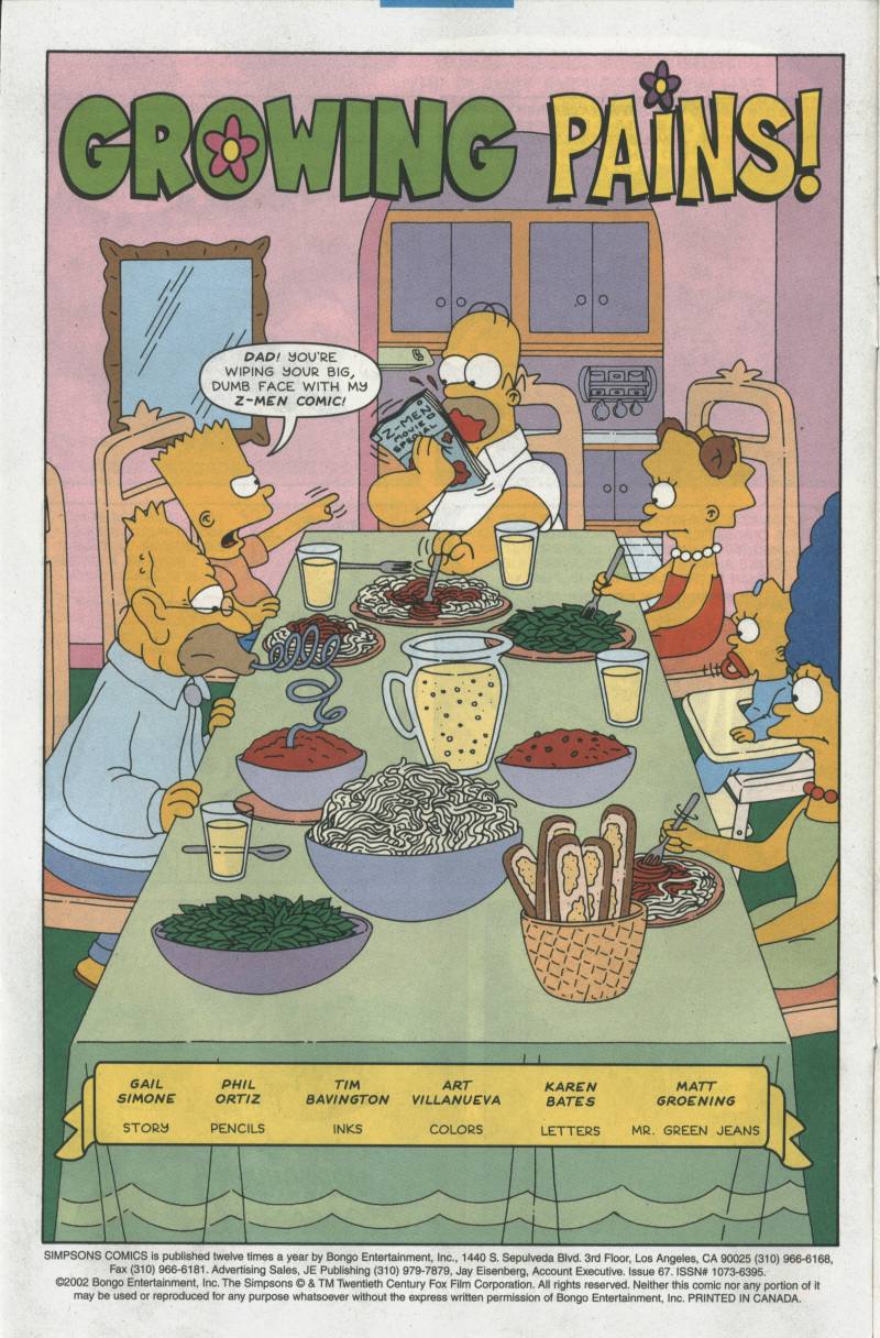Read online Simpsons Comics comic -  Issue #67 - 3