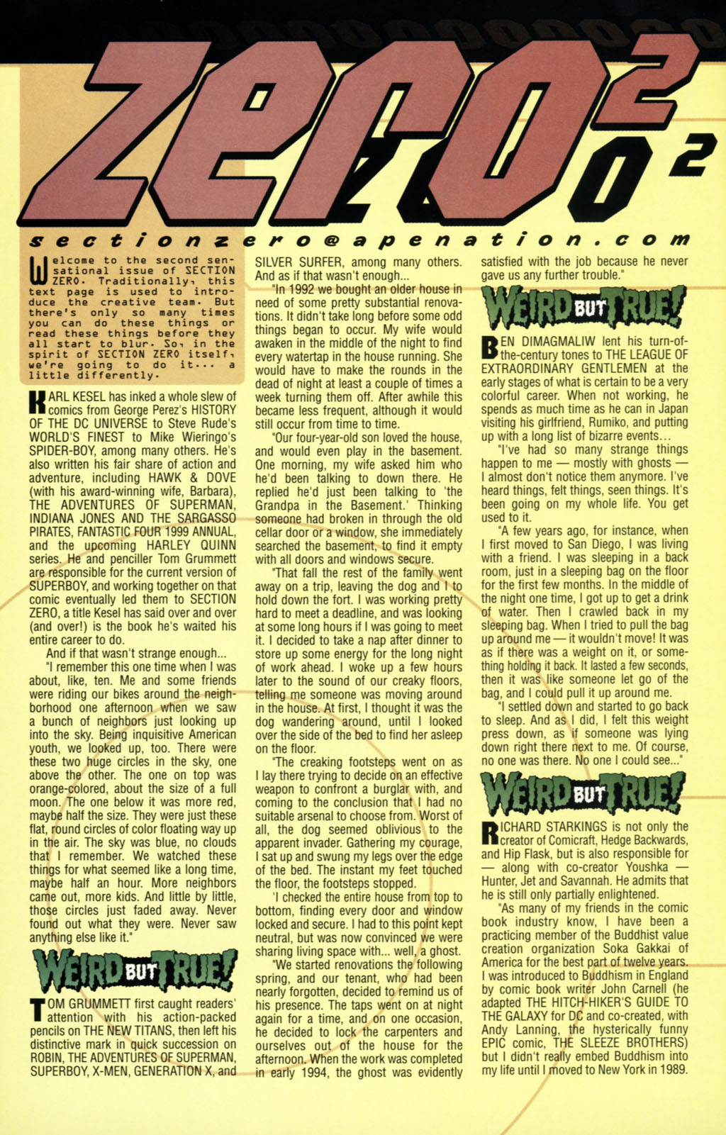 Read online Section Zero comic -  Issue #2 - 28