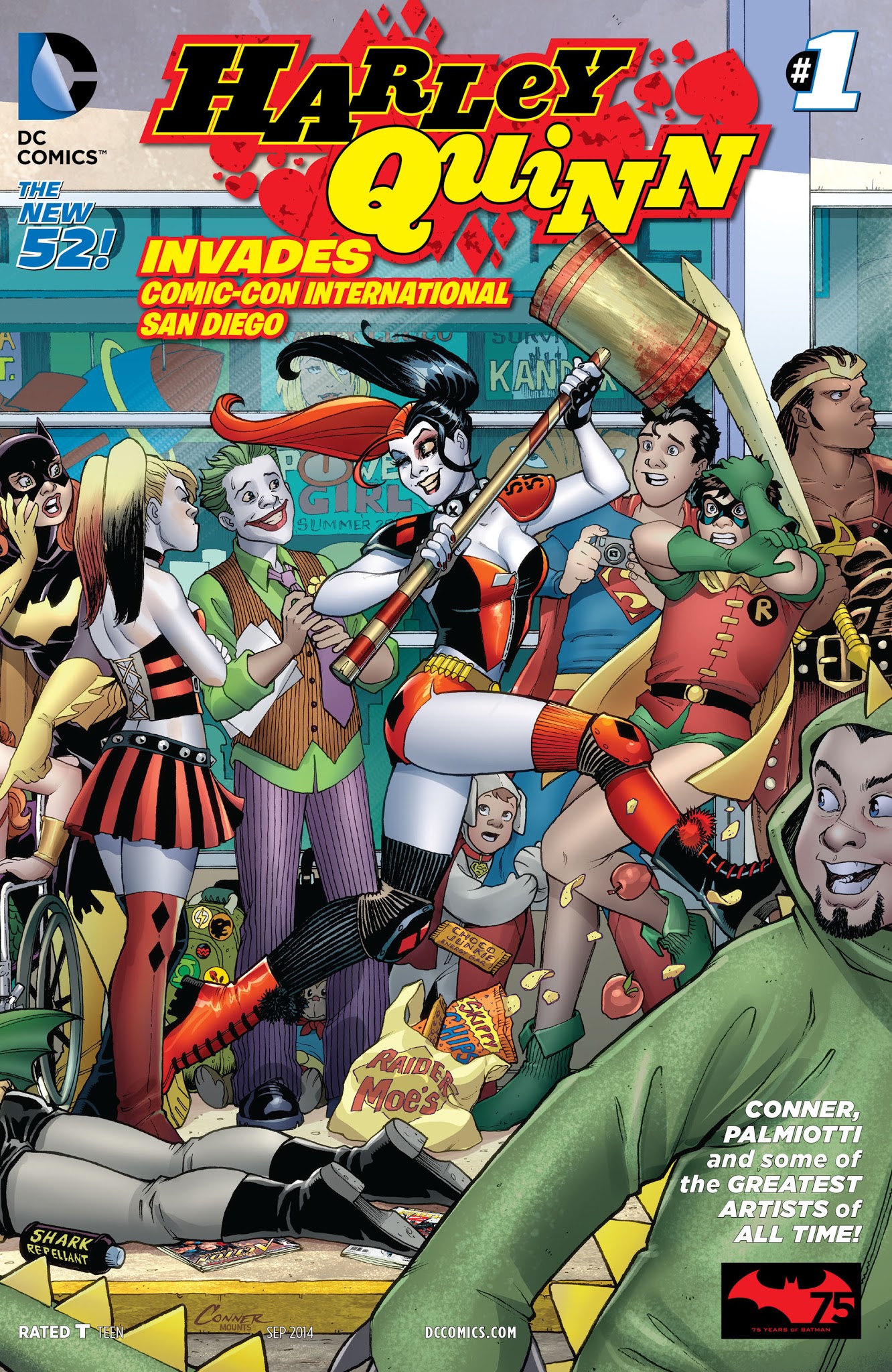 Read online Harley Quinn Invades Comic-Con International: San Diego comic -  Issue # Full - 1