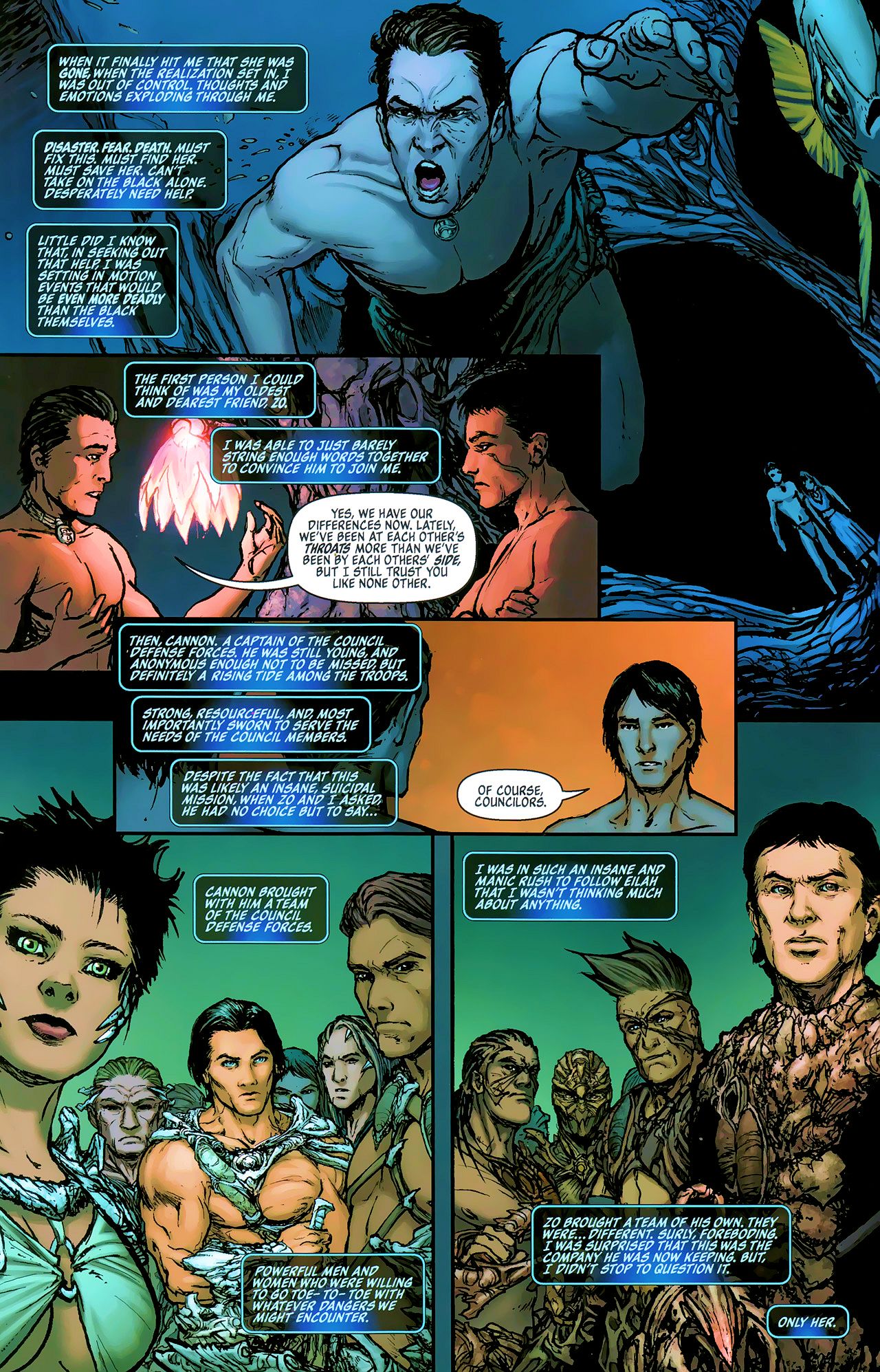 Read online Fathom: Blue Descent comic -  Issue #2 - 8