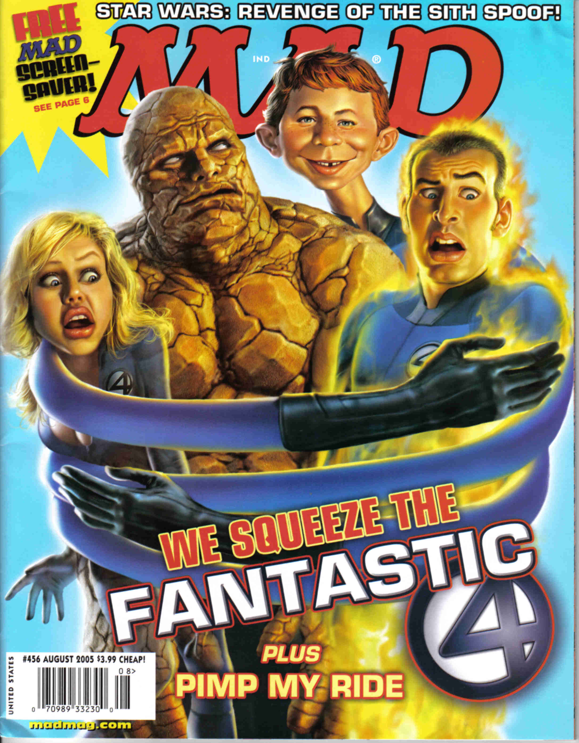 Read online MAD comic -  Issue #456 - 1