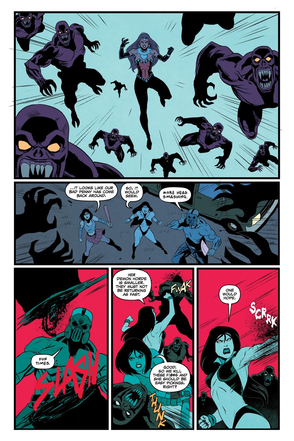 Read online Hack/Slash Omnibus: The Crossovers comic -  Issue # TPB (Part 2) - 79